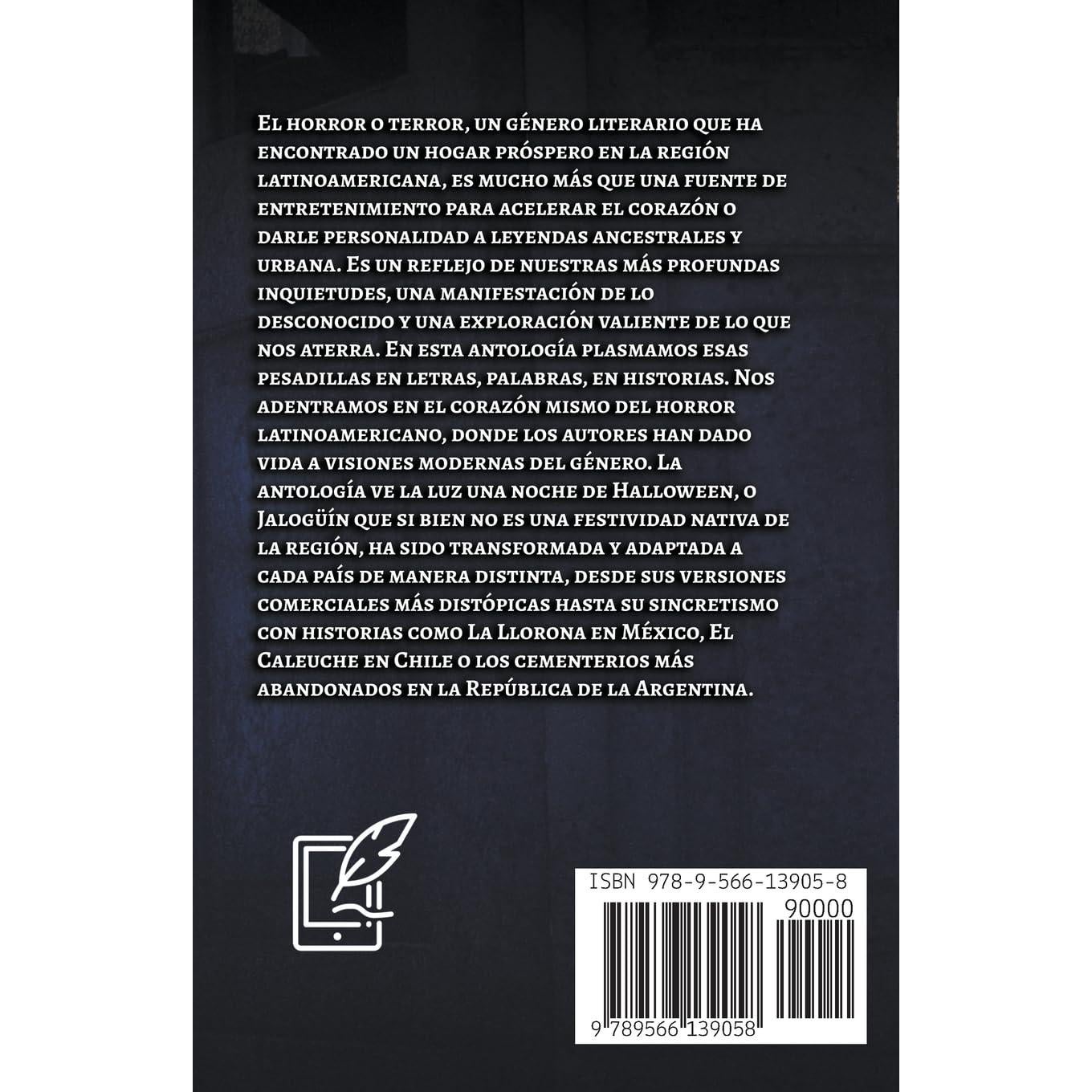 Pesadillas en Papel y Tinta: Una antología de cuentos de terror (Antologías) (Spanish Edition)