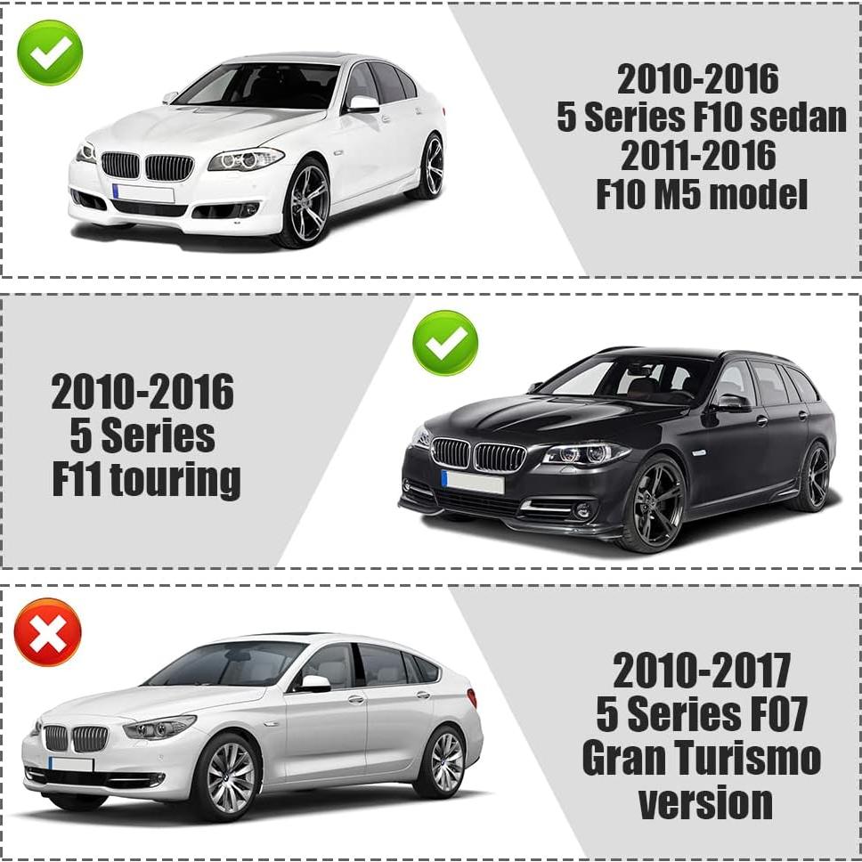 Rejilla Delantera Sportuli para BMW Serie 5 F10 F11 M5 2010-2016