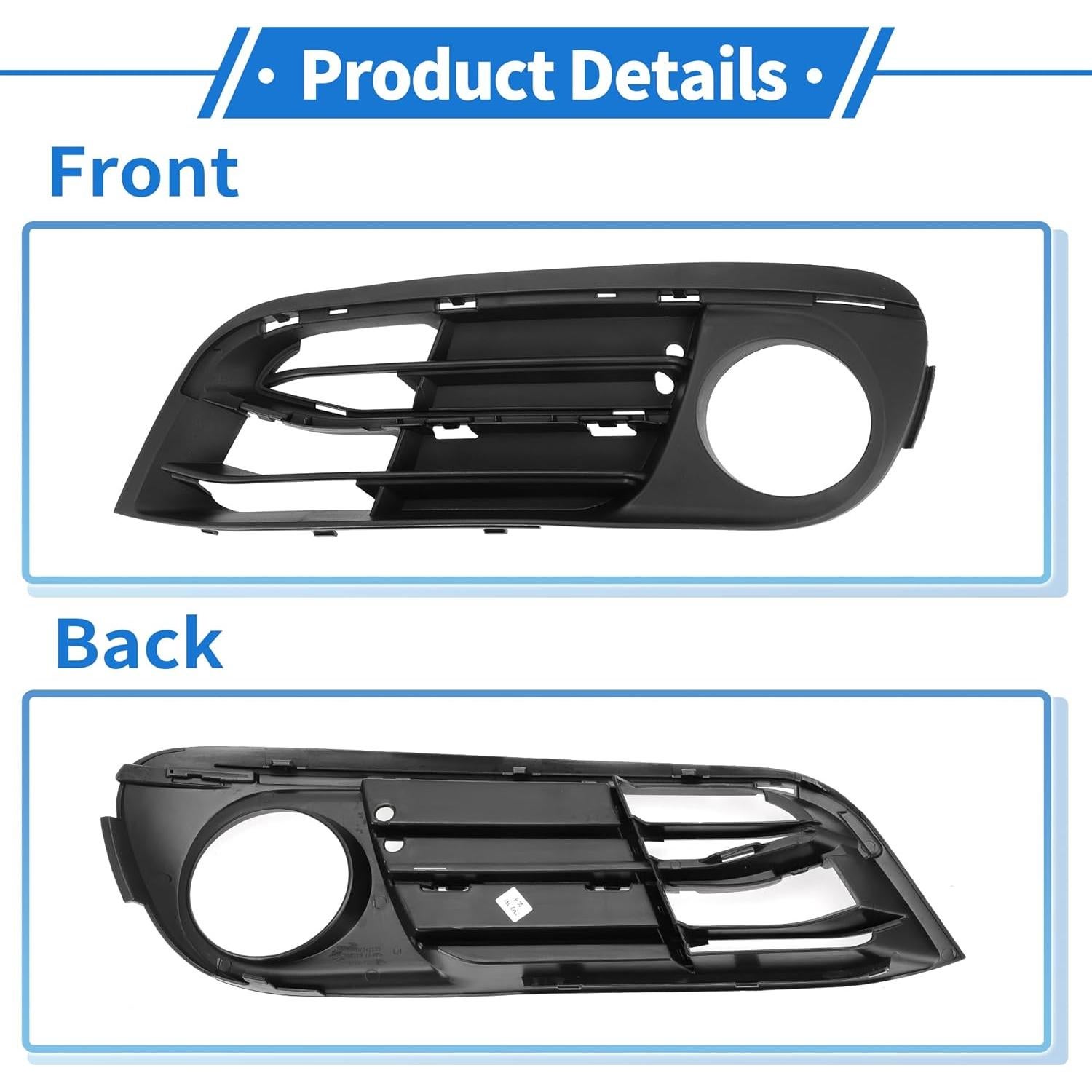 Cubierta de Luz Antiniebla Frontal Izquierda REPAIROCK BMW 5 2014-2016