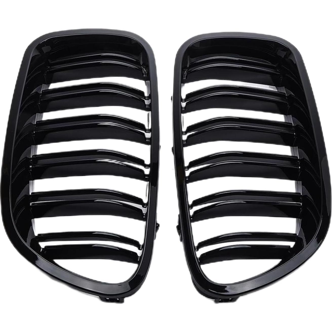 Rejilla Doble Lamas Negra Brillante GSRECY para BMW F10 F11 2010-2017