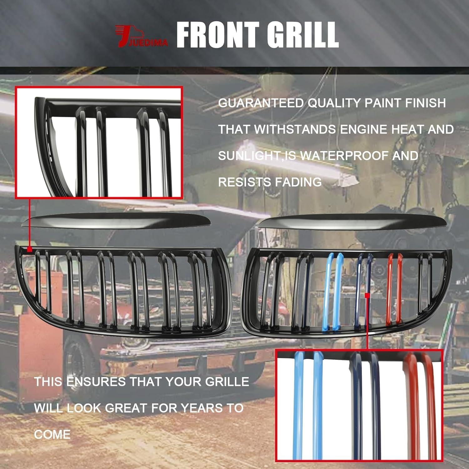 Rejilla del Riñón Frontal JUEDIMA para BMW E90 2005-2008 M-Color