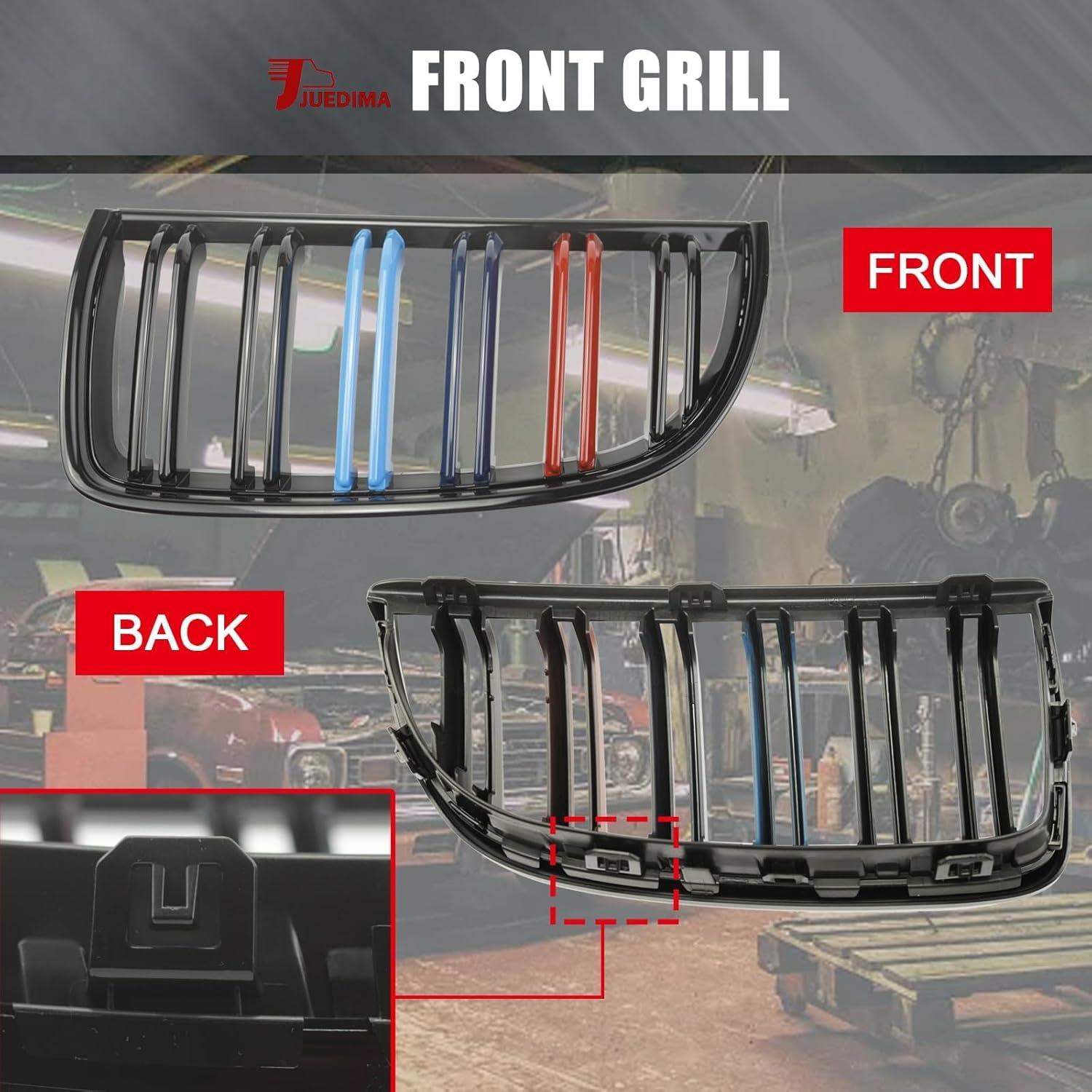 Rejilla del Riñón Frontal JUEDIMA para BMW E90 2005-2008 M-Color