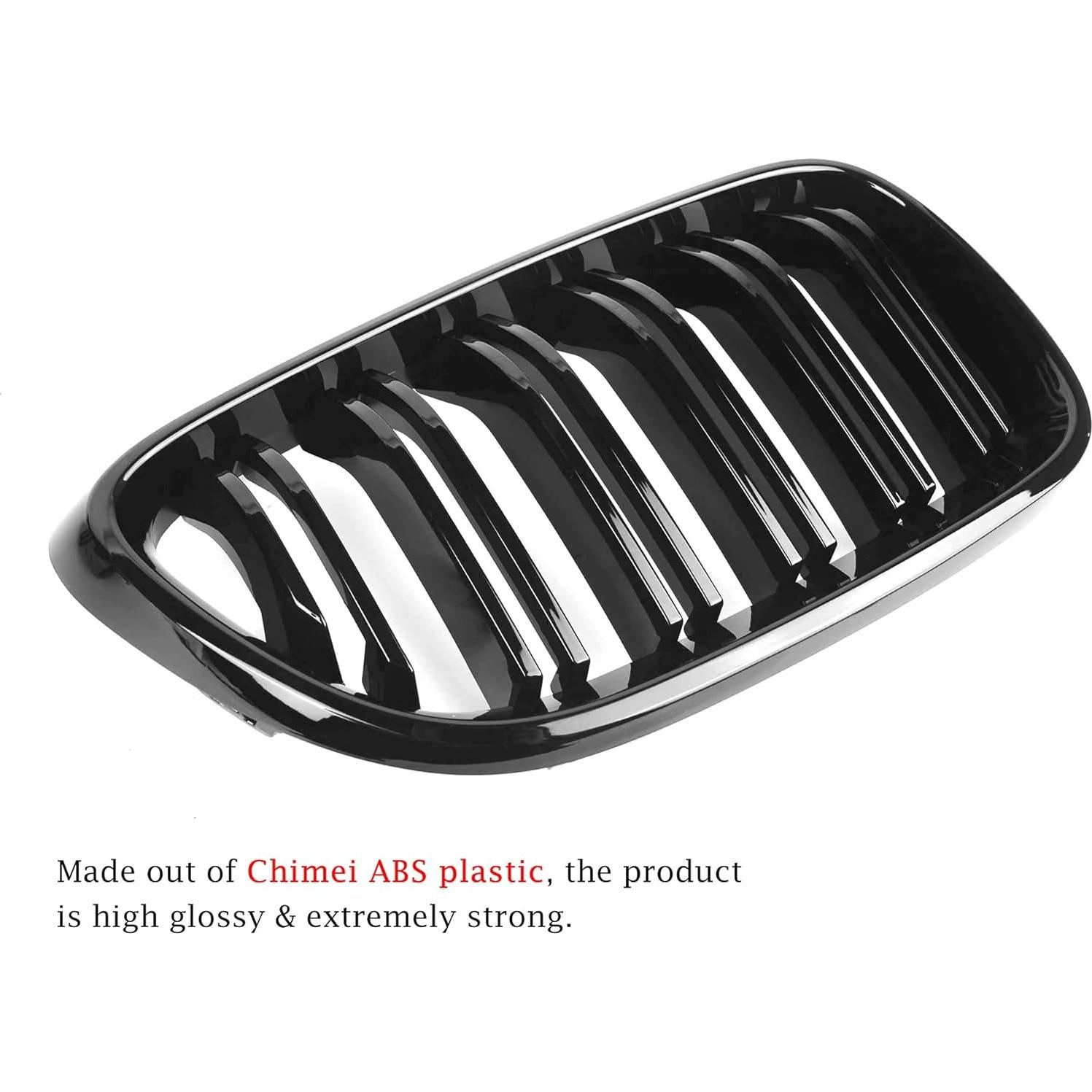 Rejilla Frontal ABS Qitian para BMW Serie 2 F22 F23 F87 Negro