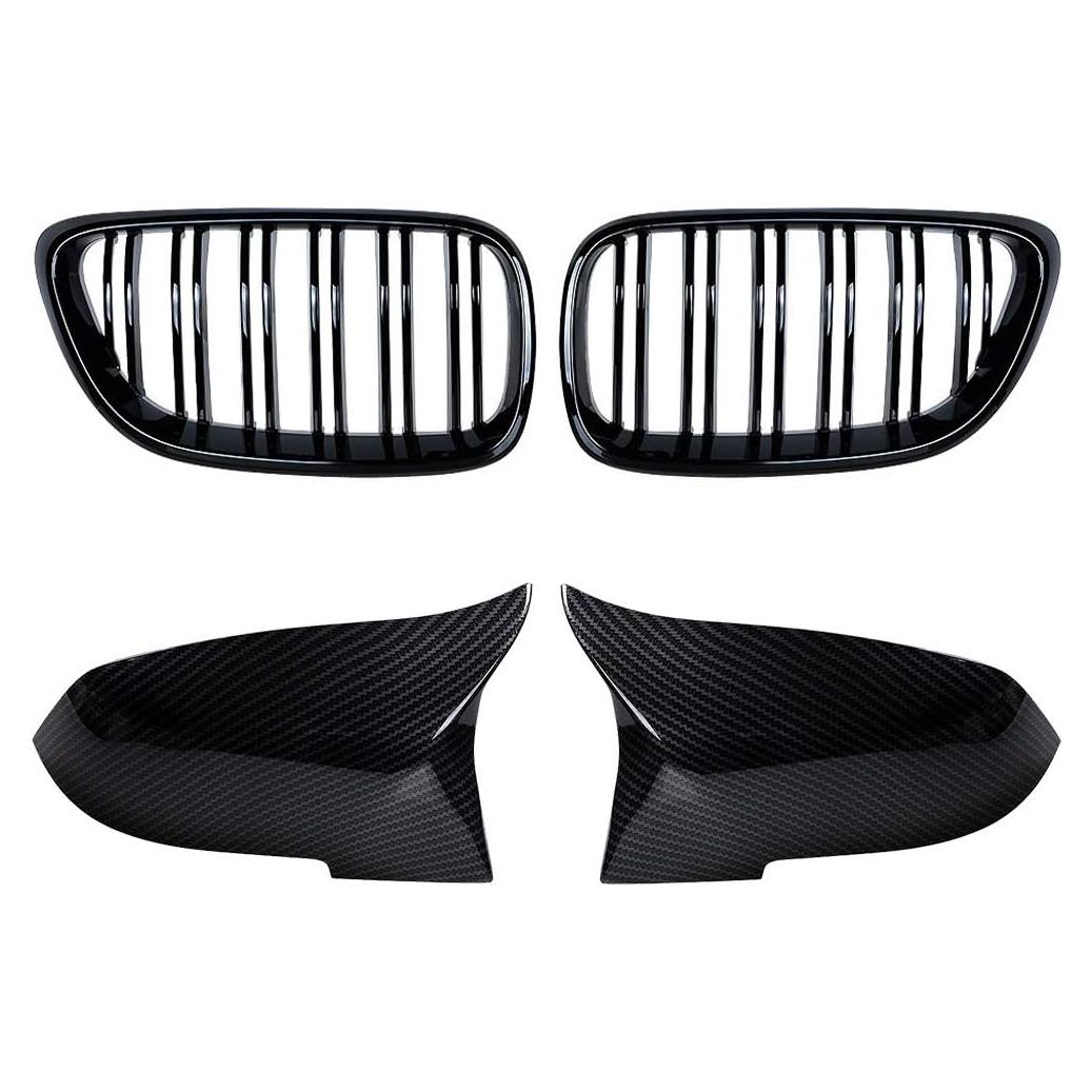 Rejilla Delantera Astra Depot + Cubiertas Espejo BMW F22 F23