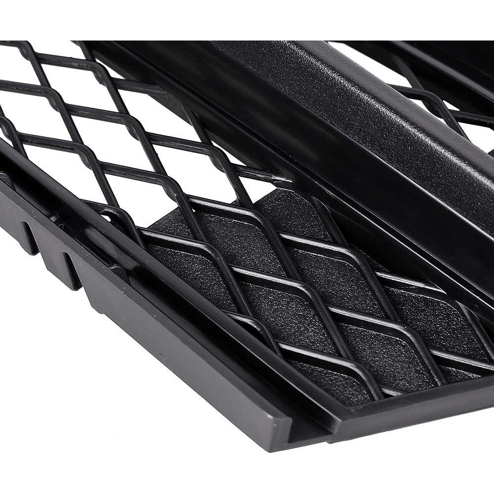 Rejillas Inferiores Parachoques BMW E90 E91 2009-2011 Negro Mate