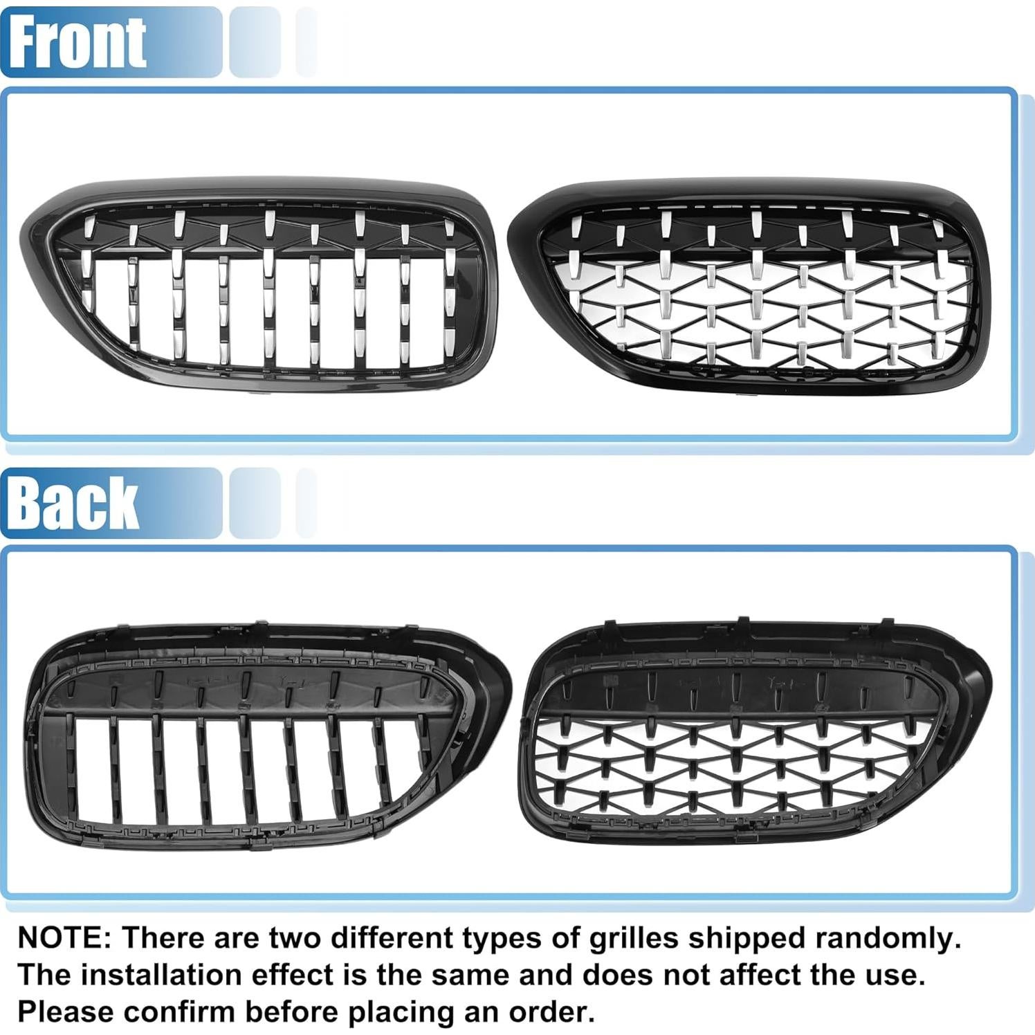 Parrilla del Parachoques Frontal BMW G30 2017-2022 X AUTOHAUX