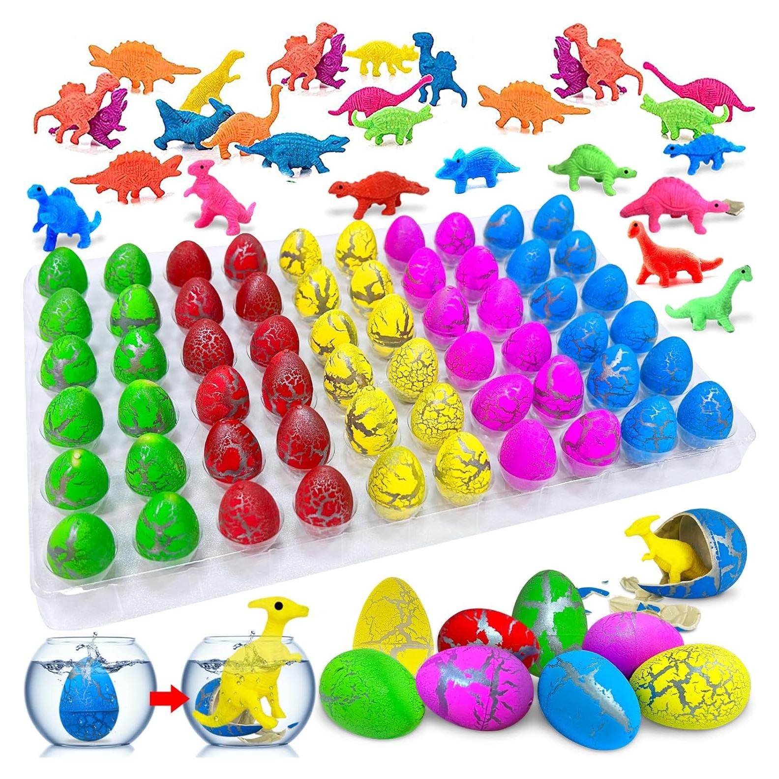 60 Huevos de Dinosaurio Mágicos iGeeKid para Pascua