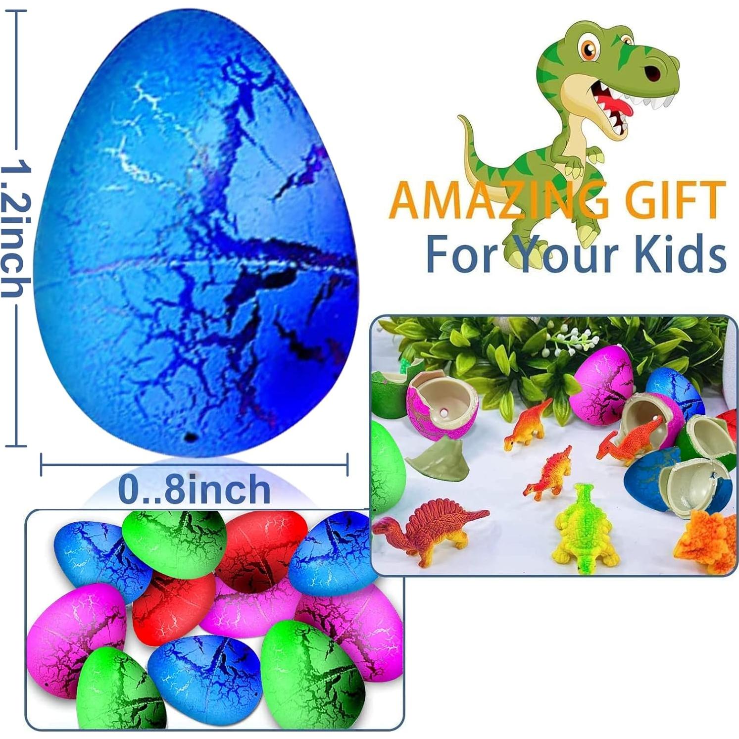 60 Huevos de Dinosaurio Mágicos iGeeKid para Pascua