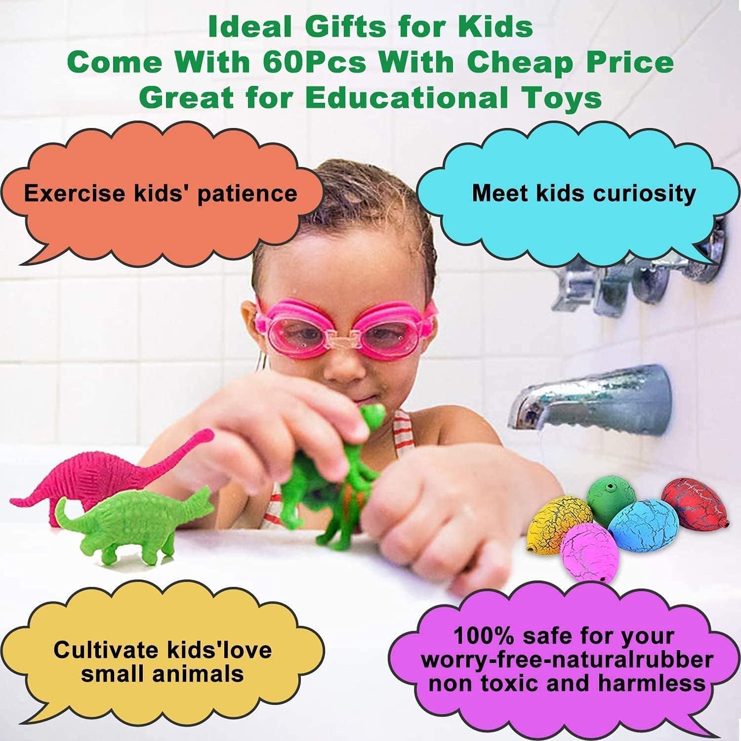 60 Huevos de Dinosaurio Mágicos iGeeKid para Pascua