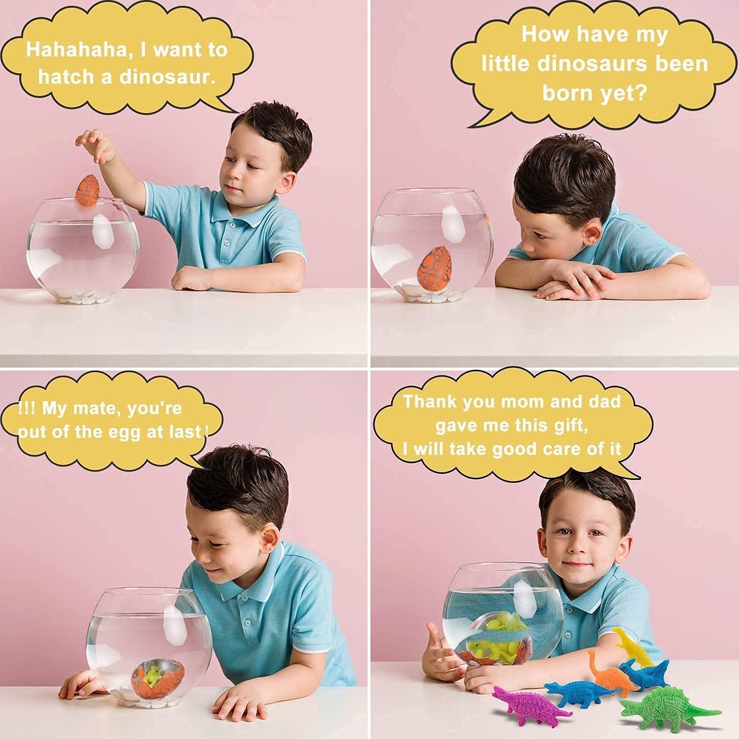 60 Huevos de Dinosaurio Mágicos iGeeKid para Pascua