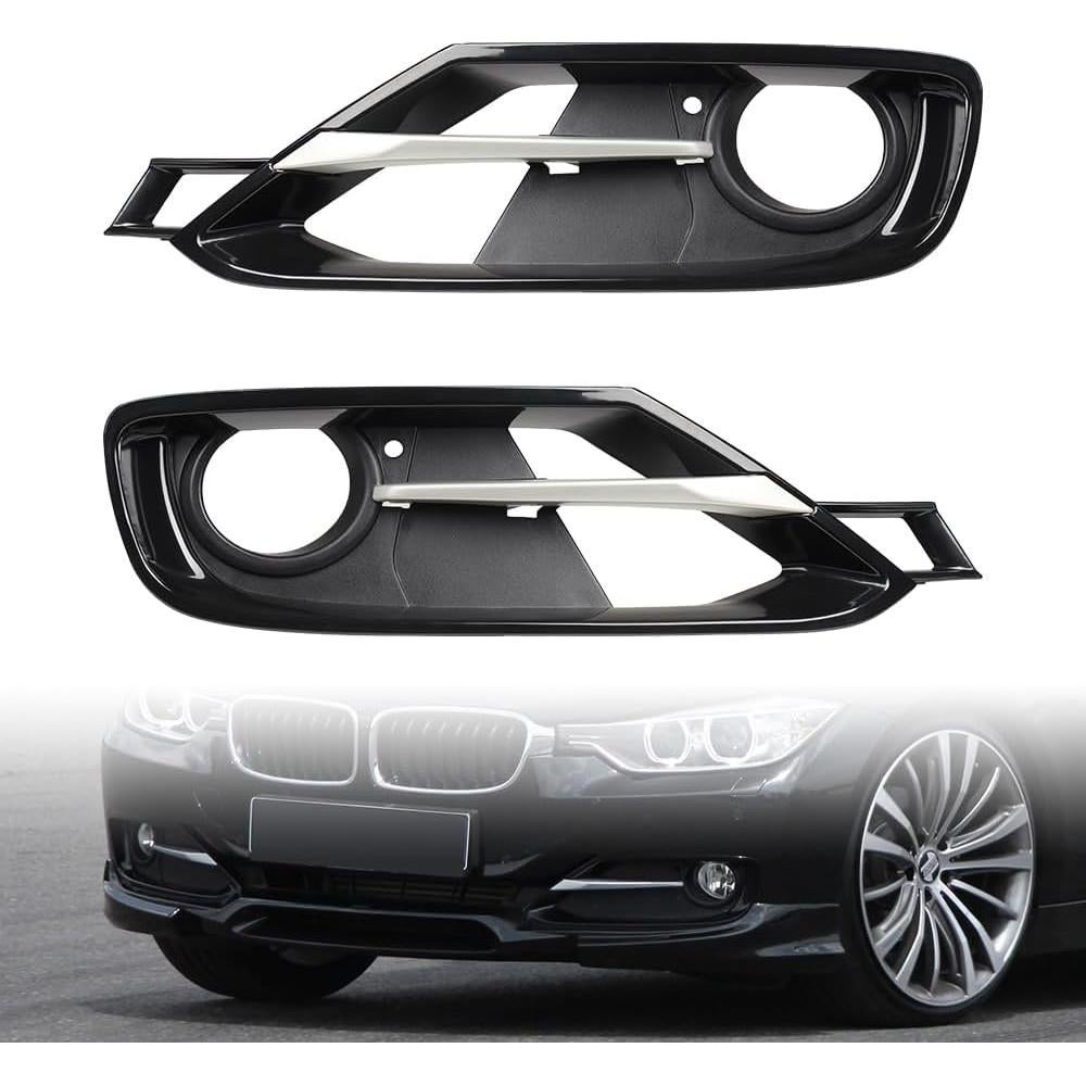 Faros Antiniebla BMW F30 F31 2012-2015 Anzios Negro Cromado