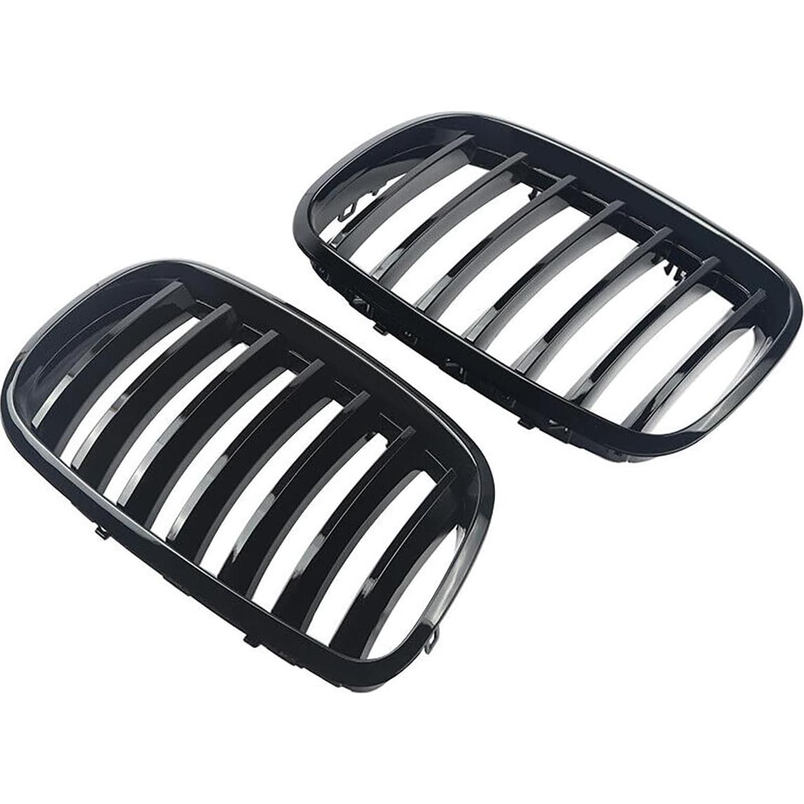 Rejilla delantera BMW X5 E70 / X6 E71 ABS Negro Brillante