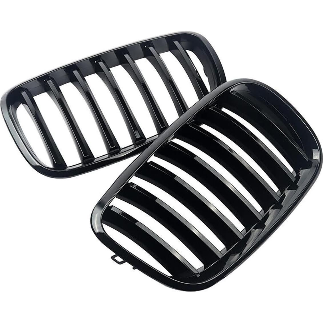 Rejilla delantera BMW X5 E70 / X6 E71 ABS Negro Brillante