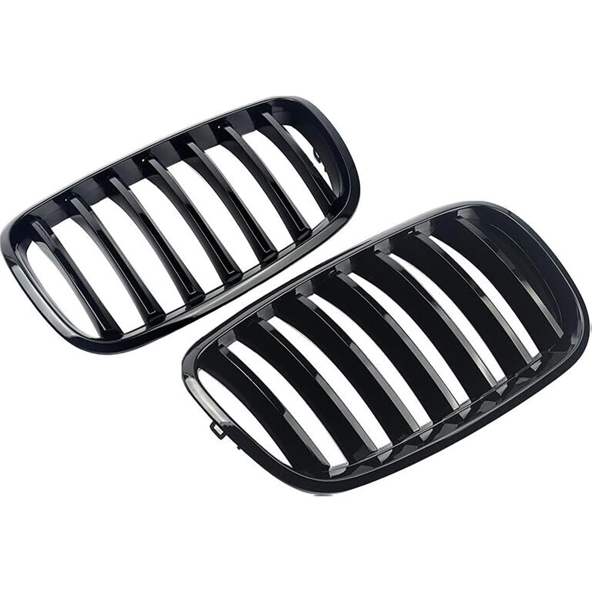 Rejilla delantera BMW X5 E70 / X6 E71 ABS Negro Brillante