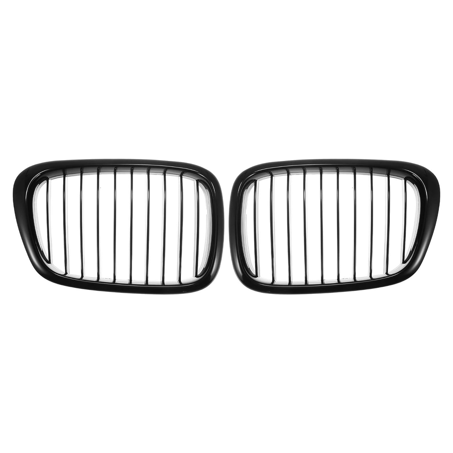 Rejilla Frontal Brillante Negra uxcell para BMW E39 528i 540i