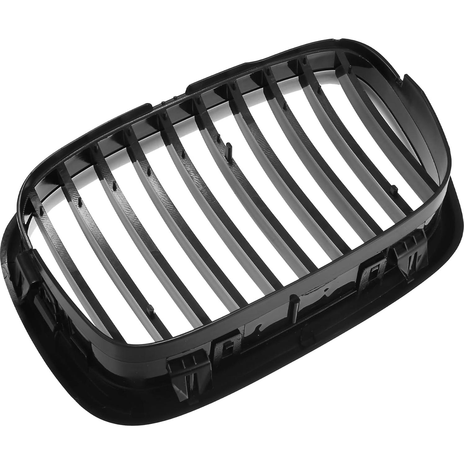 Rejilla Frontal Brillante Negra uxcell para BMW E39 528i 540i
