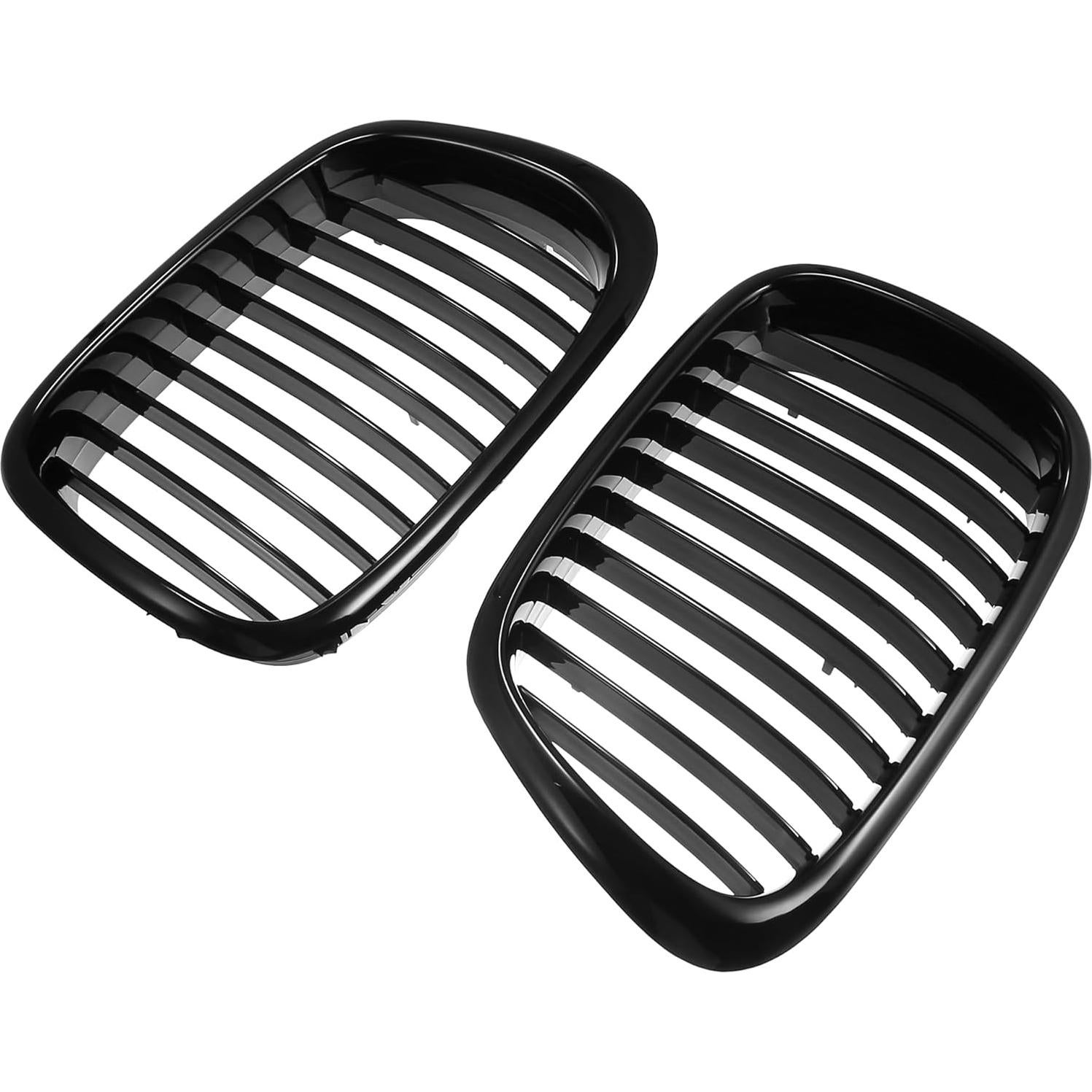 Rejilla Frontal Brillante Negra uxcell para BMW E39 528i 540i