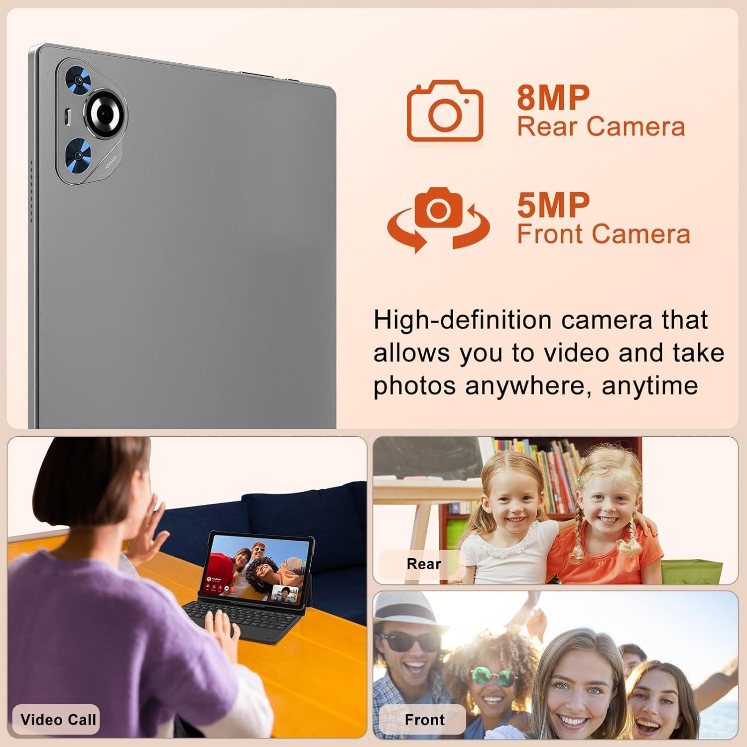 Tableta Dghrti TAB30 10.1" 22GB RAM 128GB ROM Gris