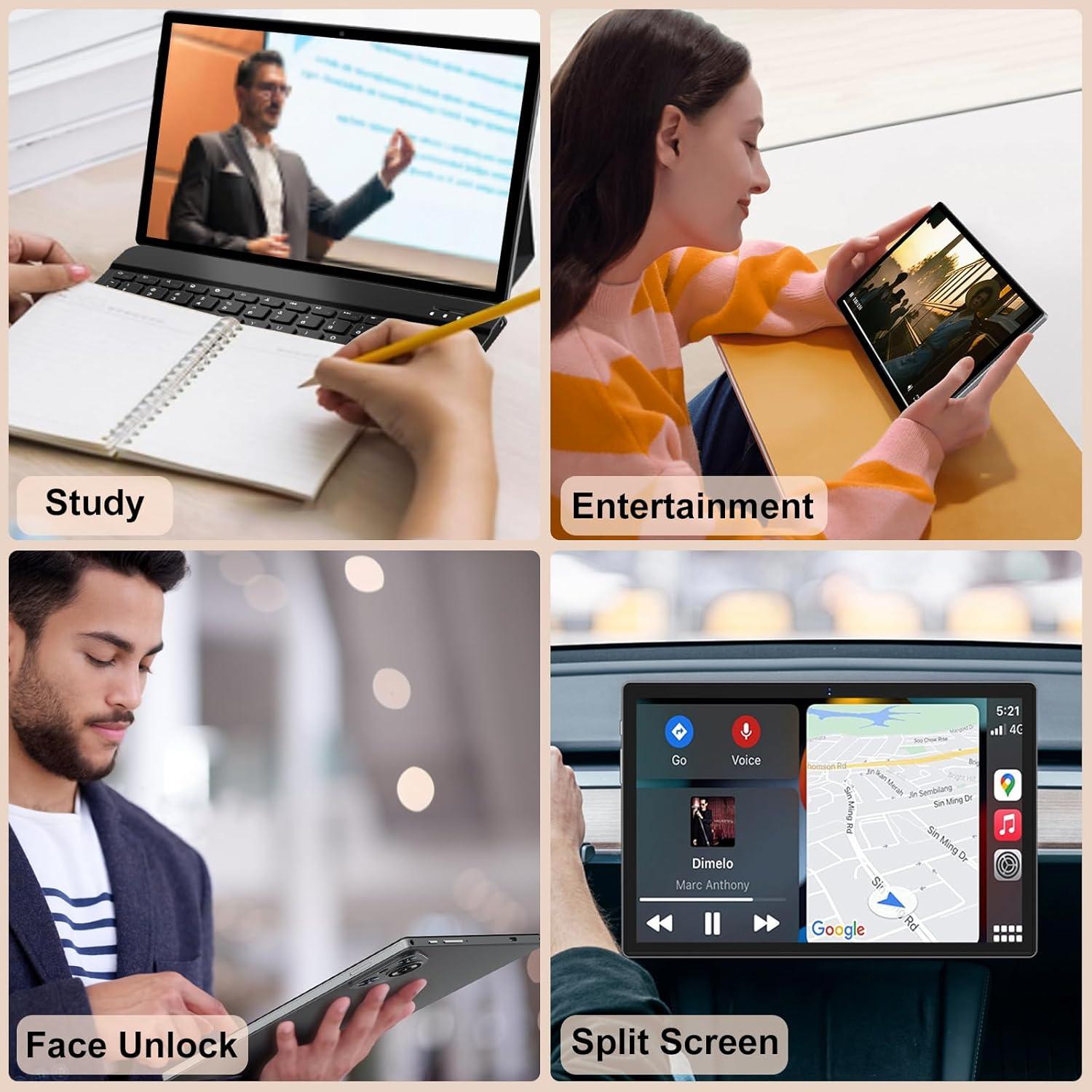 Tableta Dghrti TAB30 10.1" 22GB RAM 128GB ROM Gris