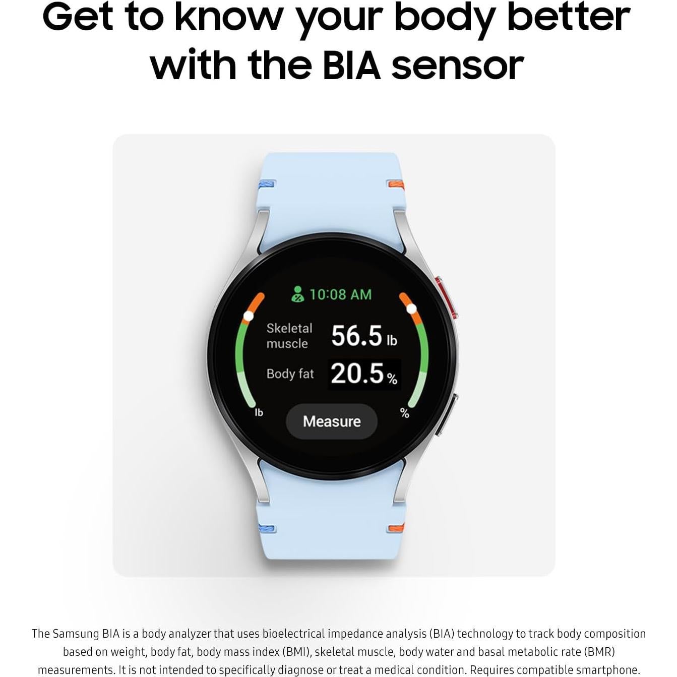 Reloj Inteligente Samsung Galaxy Watch FE 40mm Plata