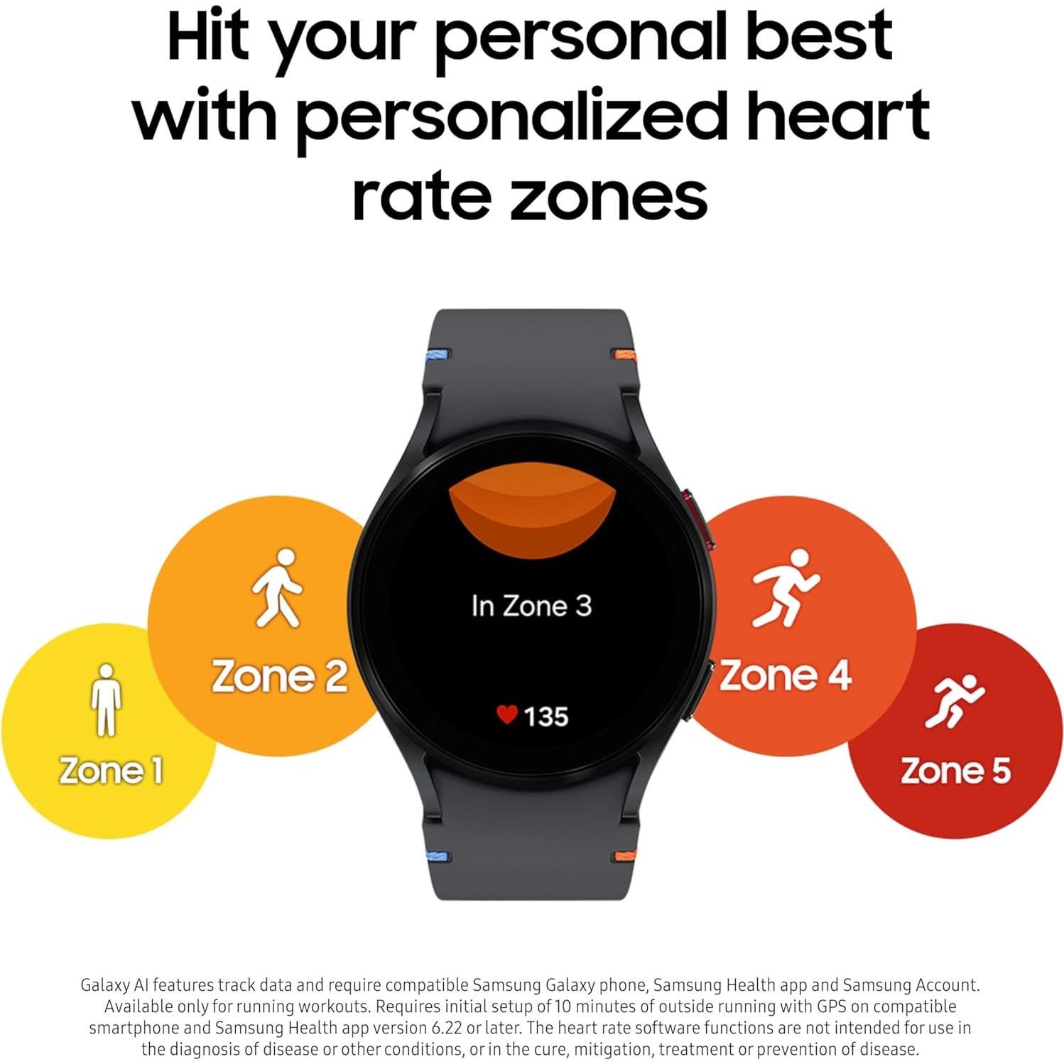 Reloj Inteligente Samsung Galaxy Watch FE 40mm Plata