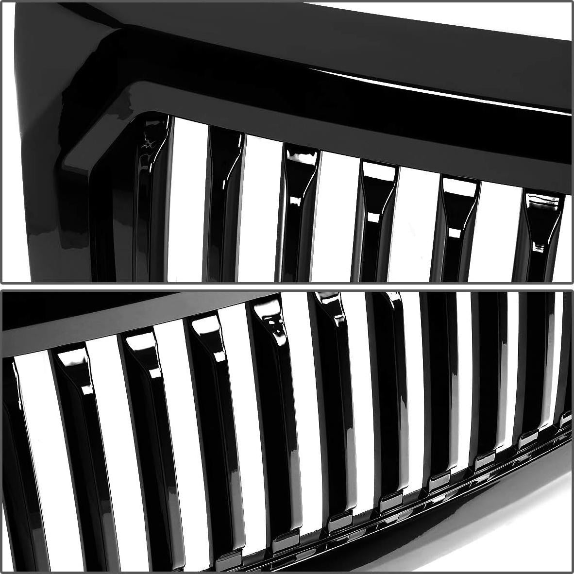 Rejilla Frontal Vertical Brillante DNA MOTORING para Ford F-150 09-14
