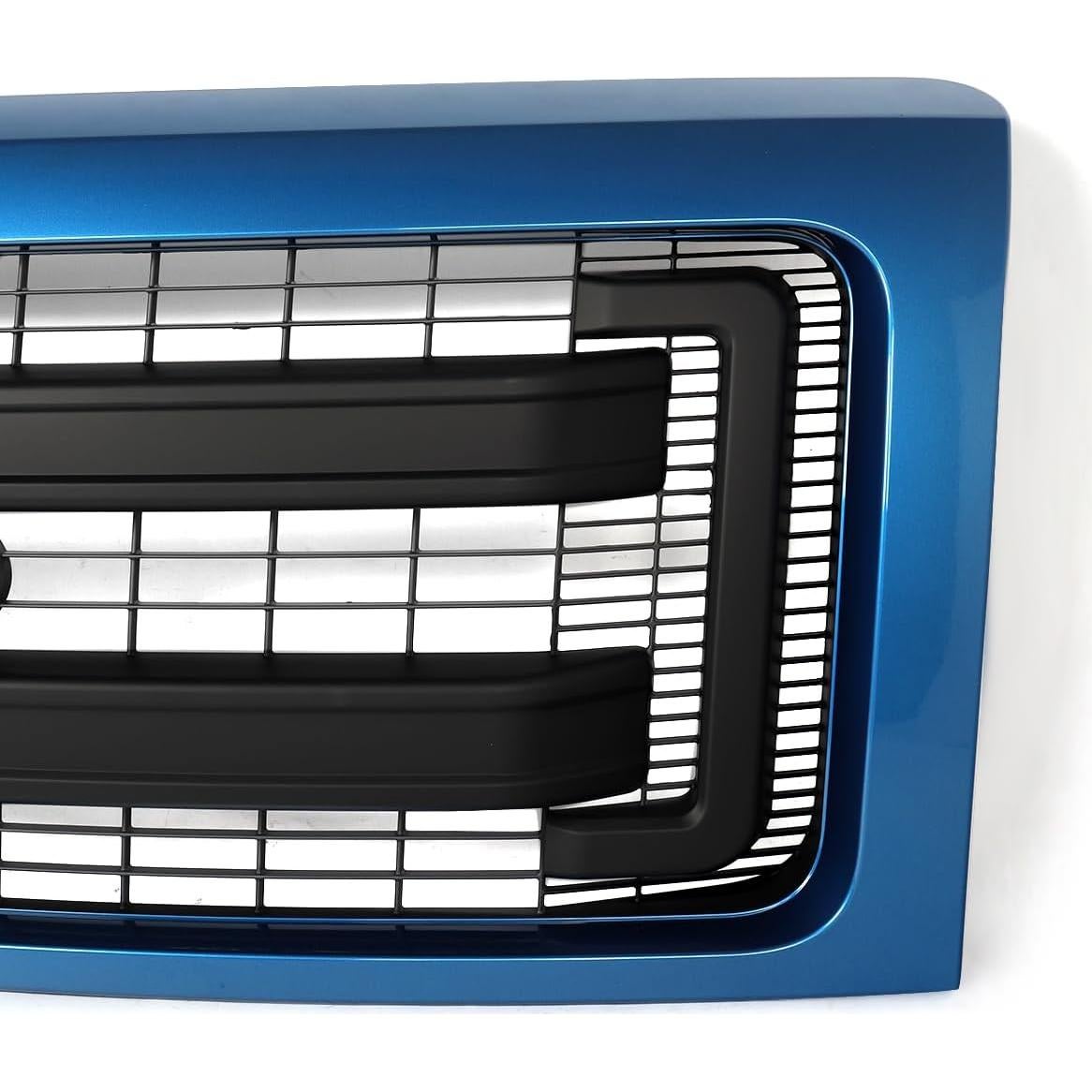 Parrilla del Parachoques Delantero SAIQINGSP F150 2009-2014 Azul