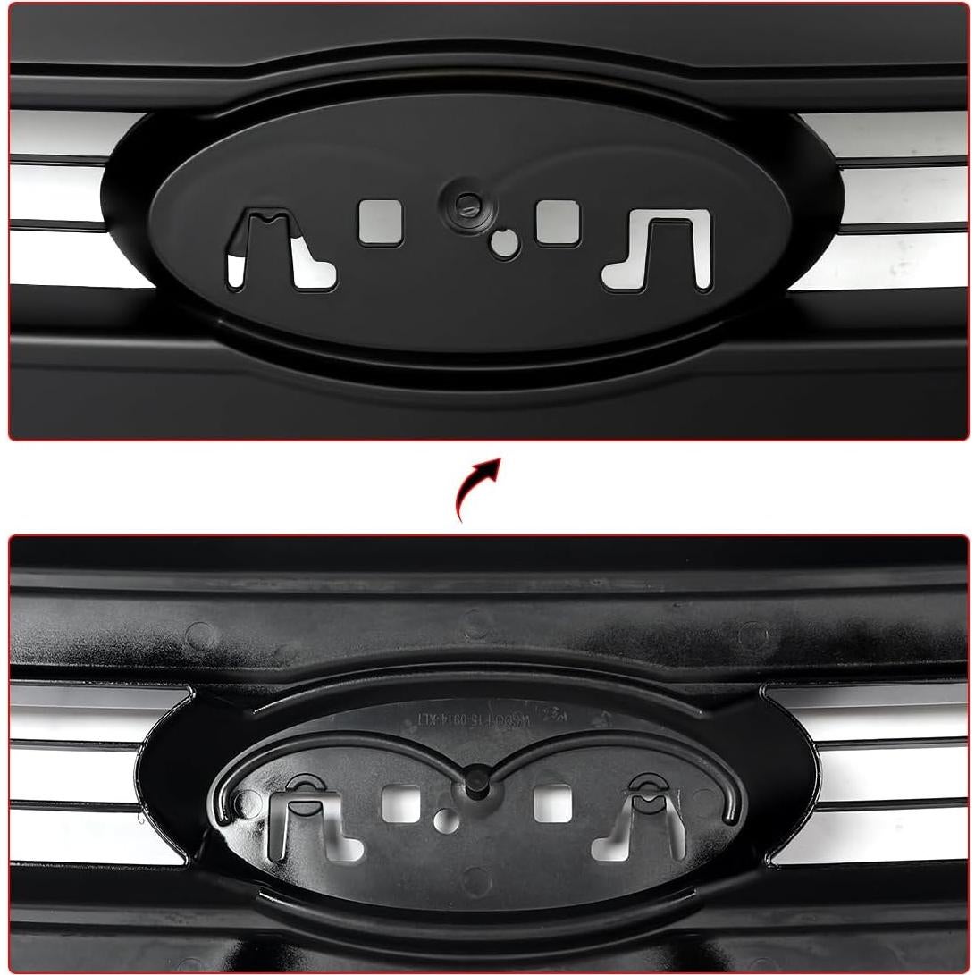 Parrilla del Parachoques Delantero SAIQINGSP F150 2009-2014 Azul