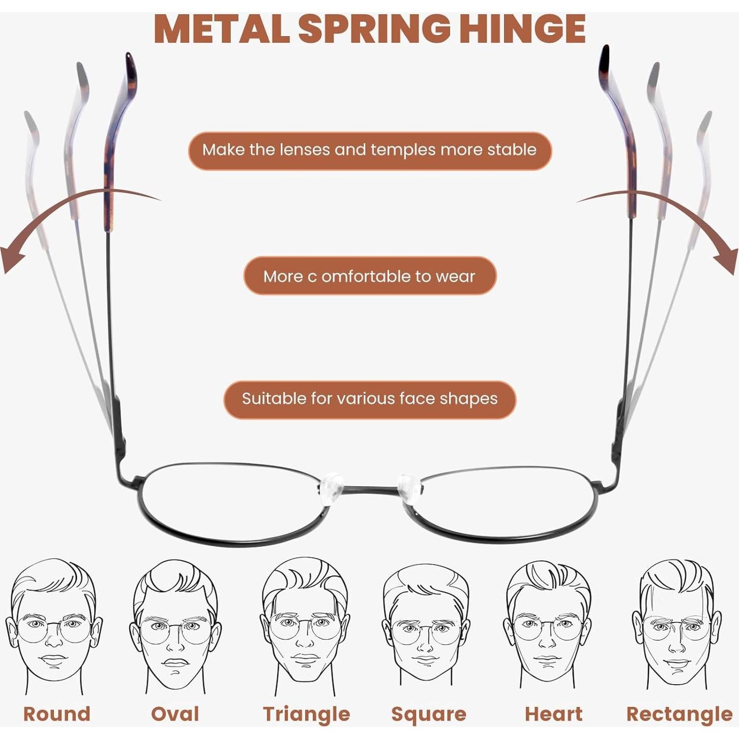 Gafas de lectura progresivas fotocromáticas UV400 - Negro