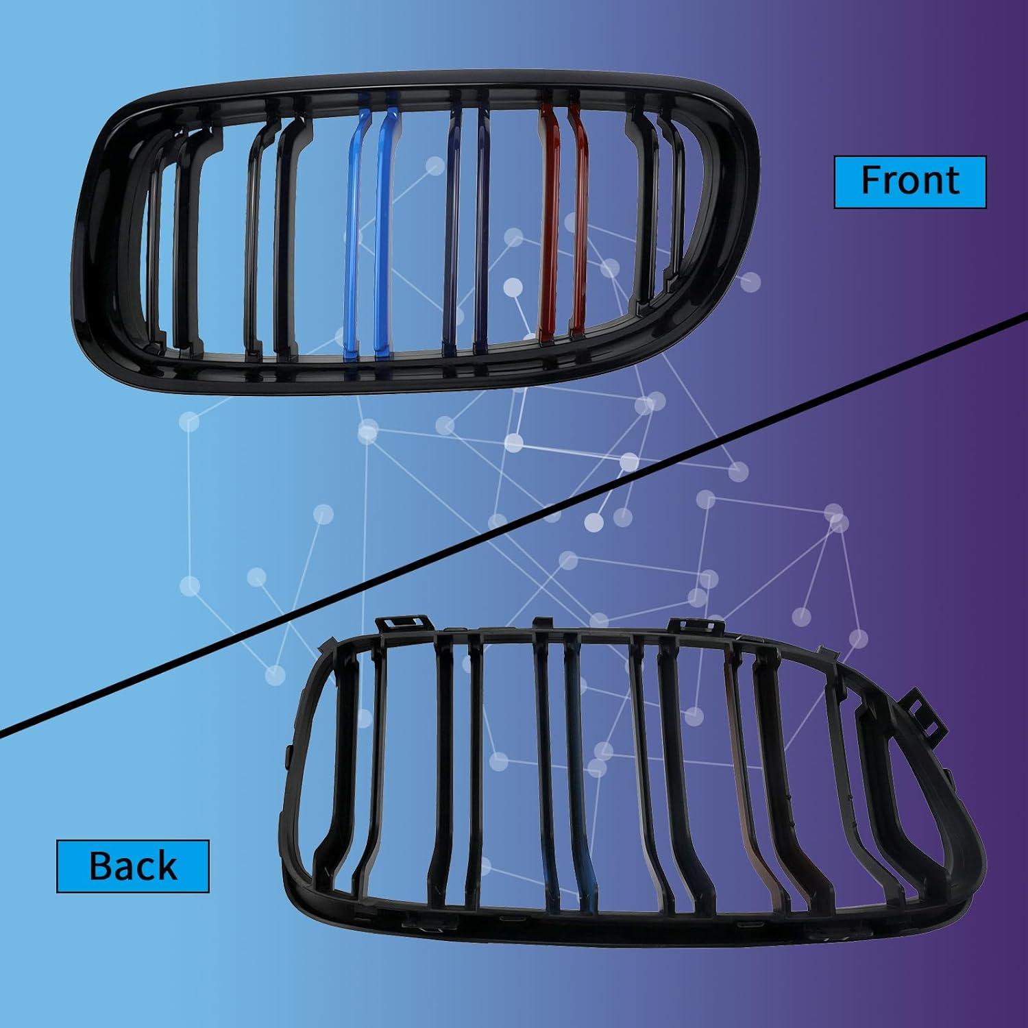 Rejilla de Riñón Delantera YUEYINGMA para BMW E90 2009-2011
