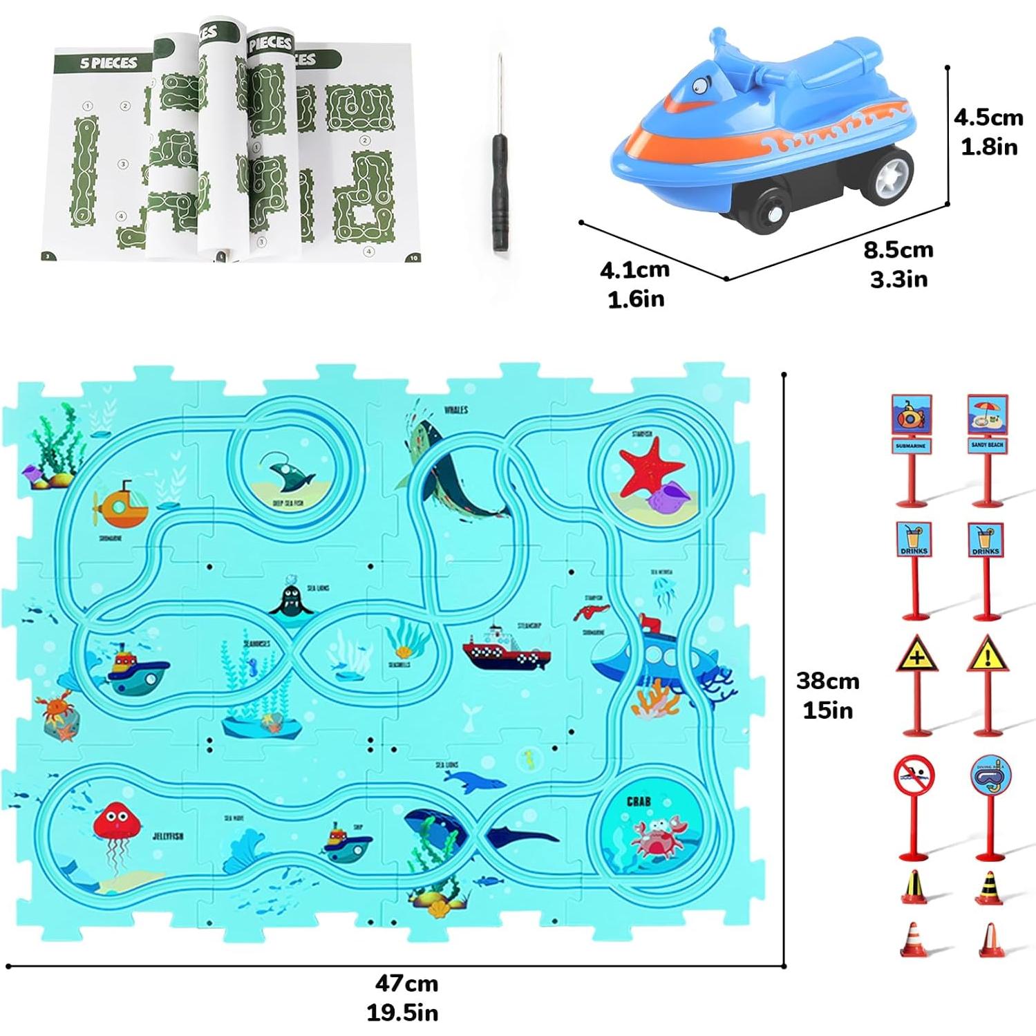 Rompecabezas de Plástico FC 1103 para Niños 3 a 7 Años