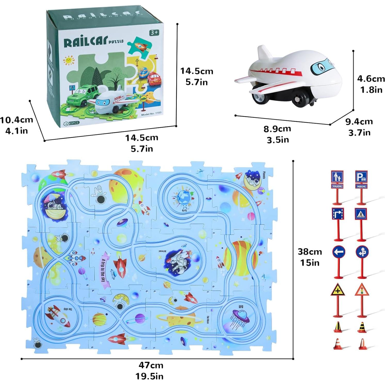 Rompecabezas de Plástico FC 1103D para Niños 3-7 Años