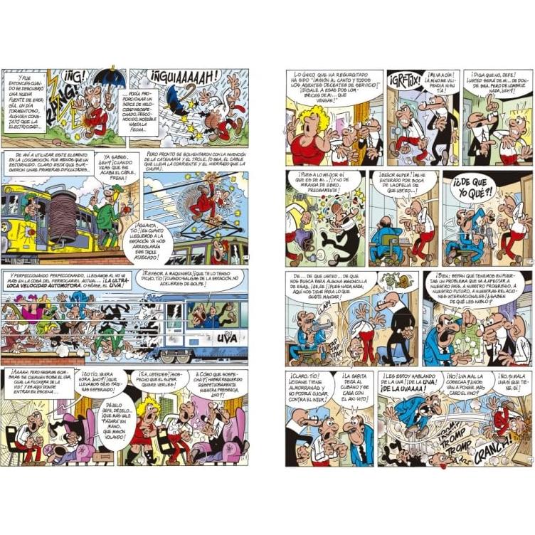 Mortadelo y Filemón. El U.V.A. (Ultraloca Velocidad Automotora) (Olé! Mortadelo 167)