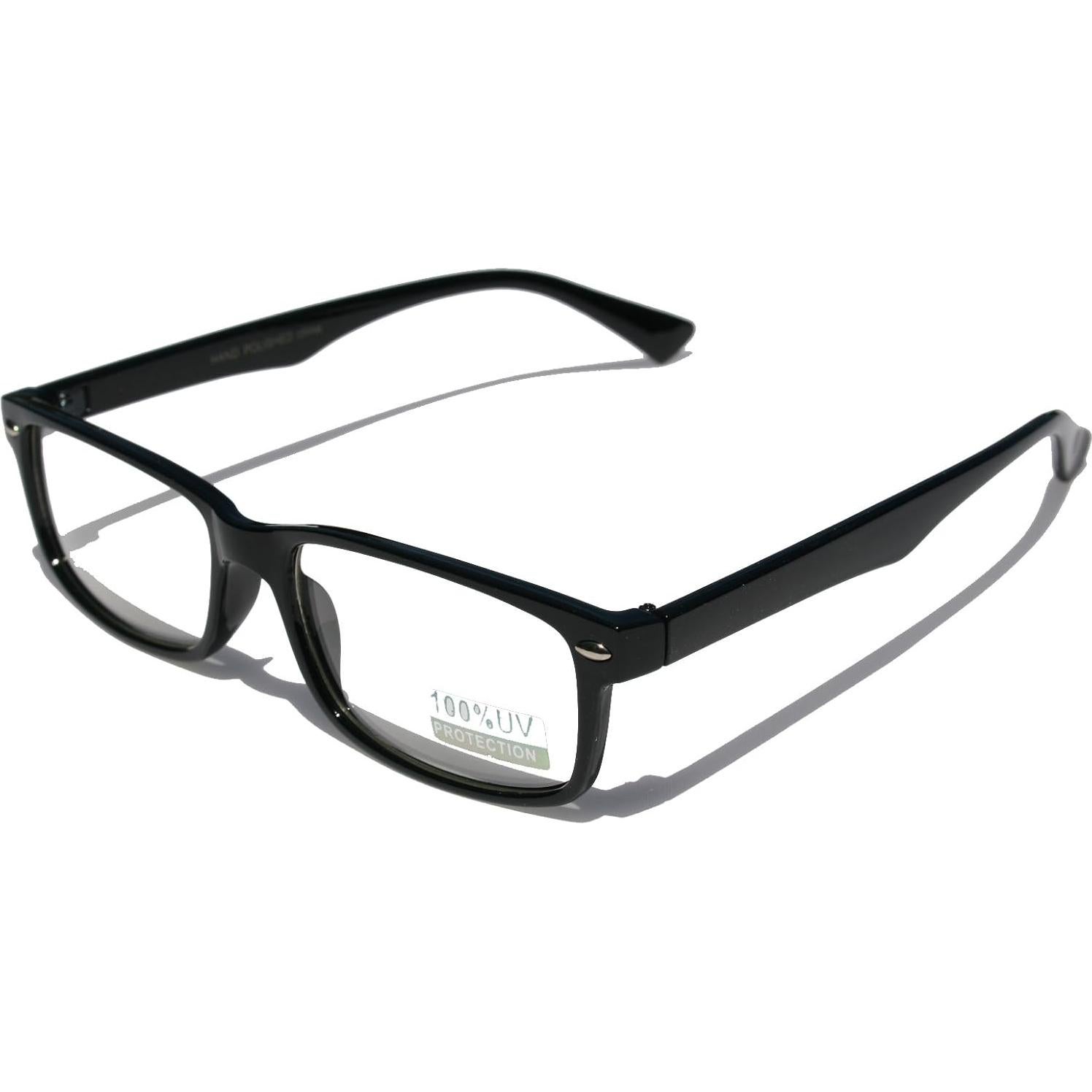 Gafas Rectangulares Vision World 140mm Adulto Negro
