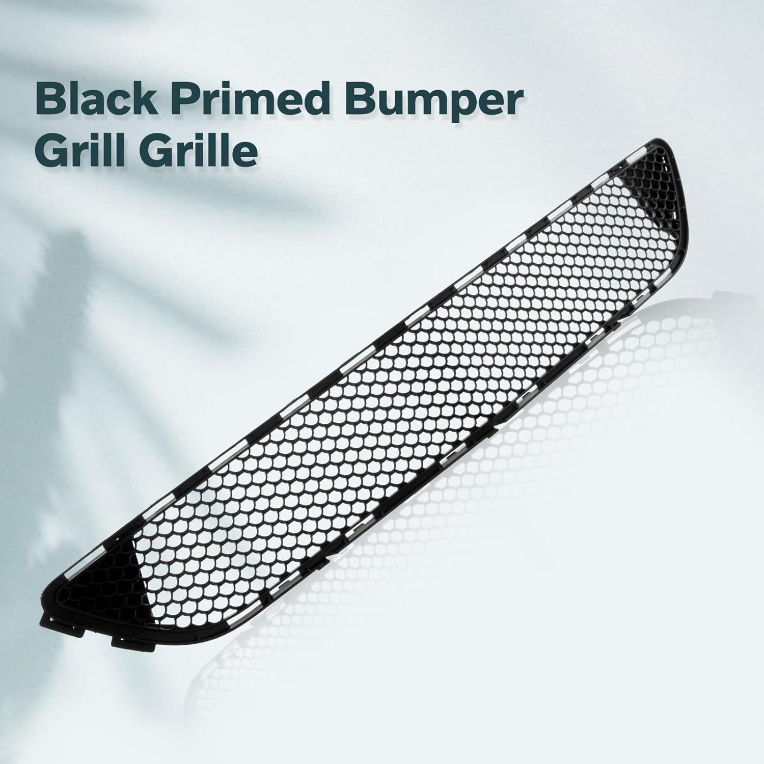 Parrilla de Parachoques Delantera Negra Titanium Plus para Mercedes C230 C250 C300 C350 2008-2011