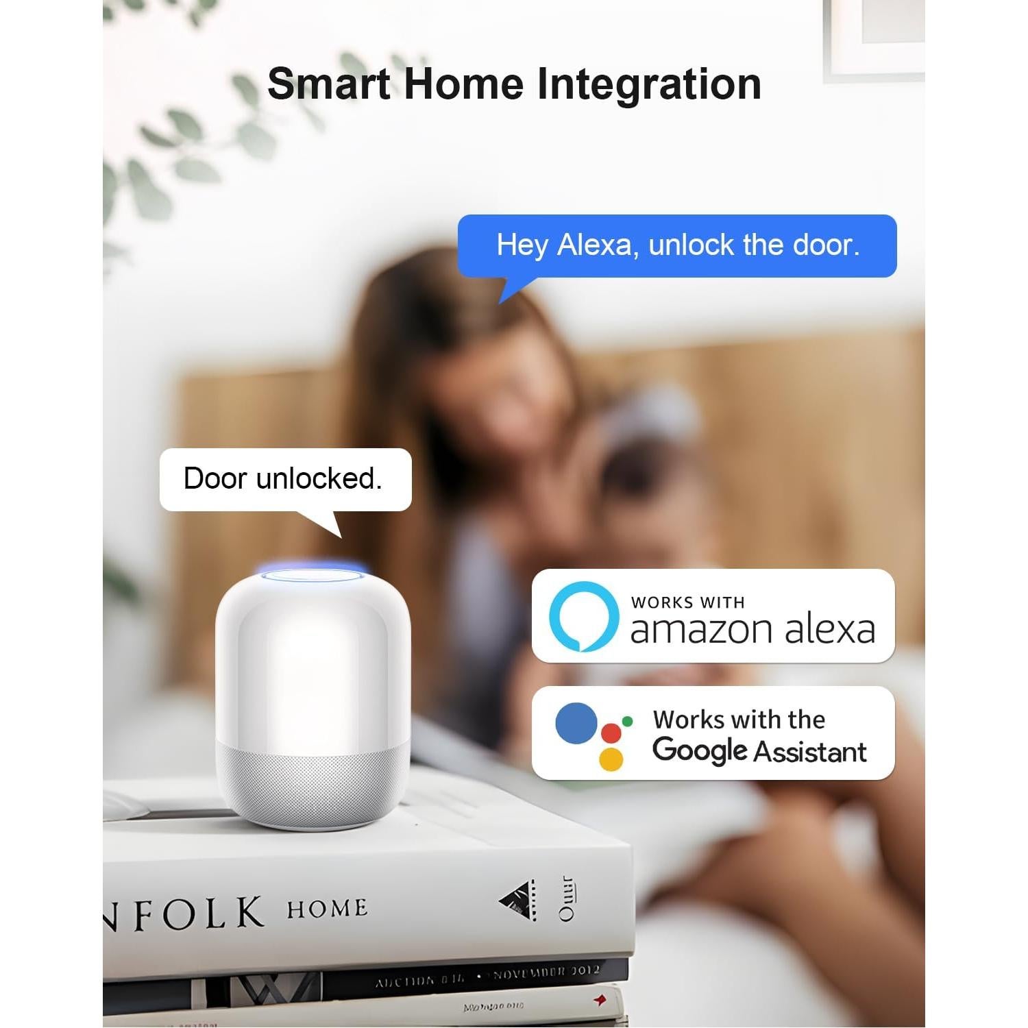Cerradura Inteligente ApeStellar DK02S Wi-Fi con Teclado