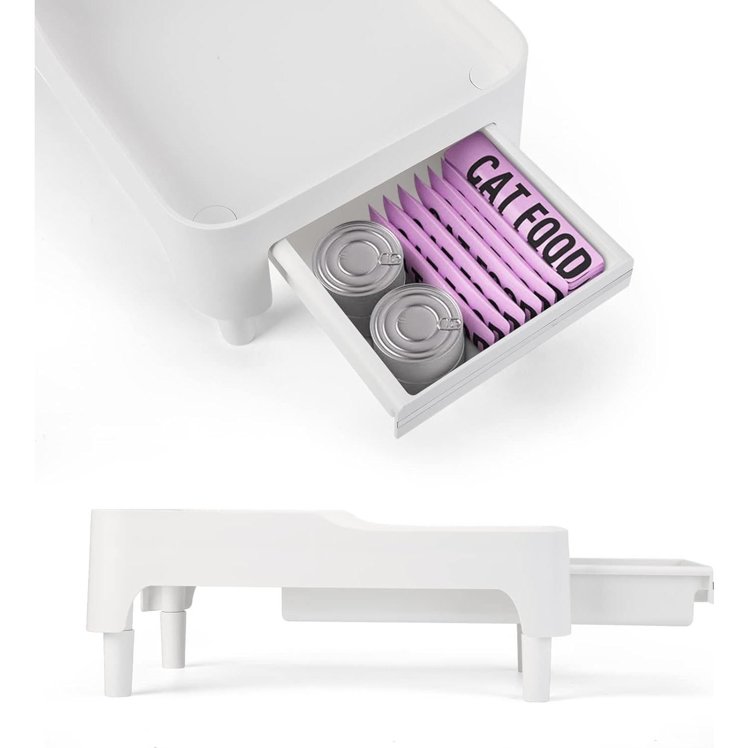 Soporte Elevado para Comedero de Gatos BEBOBLY Ajustable