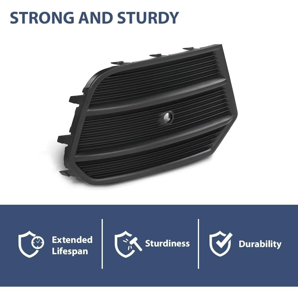 Cubierta de Luz de Niebla Audi Q3 2016-2018 CHEDA Negra