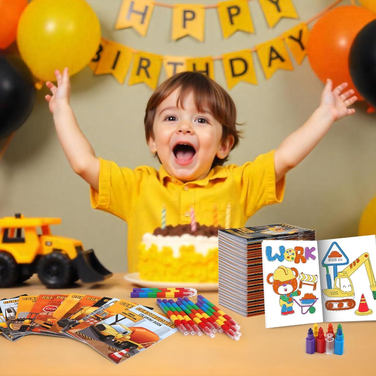 BenLouis Libros de Colorear Mini Construcción 24 Piezas