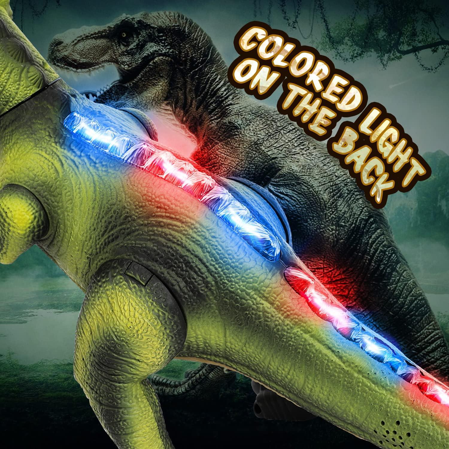 Dinosaurio Control Remoto STEAM Life Verde 37.8x12.8cm