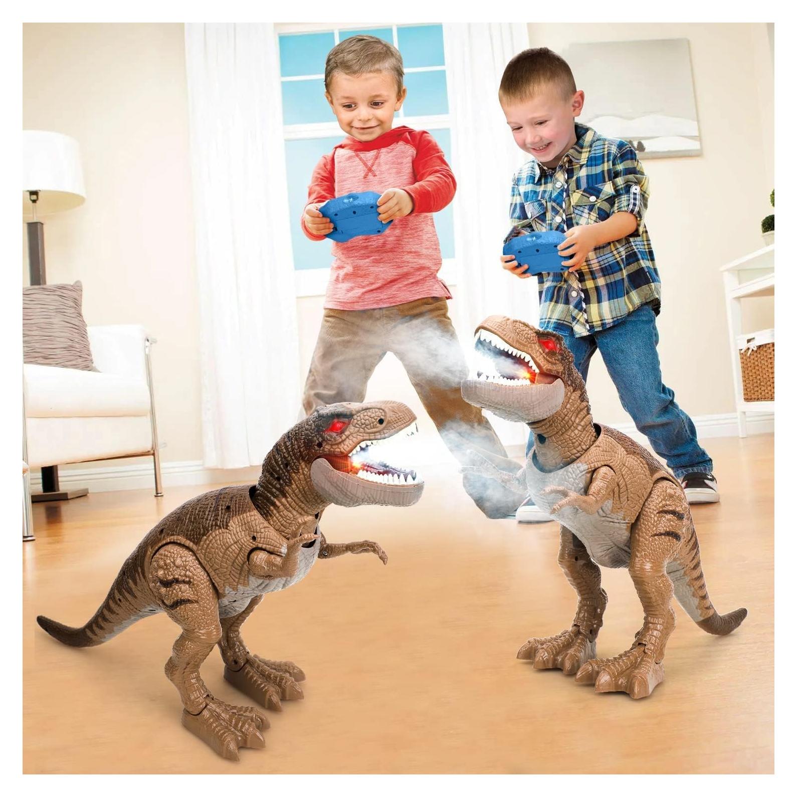 Dinosaurio T-Rex Control Remoto STEAM Life con Luz y Sonido