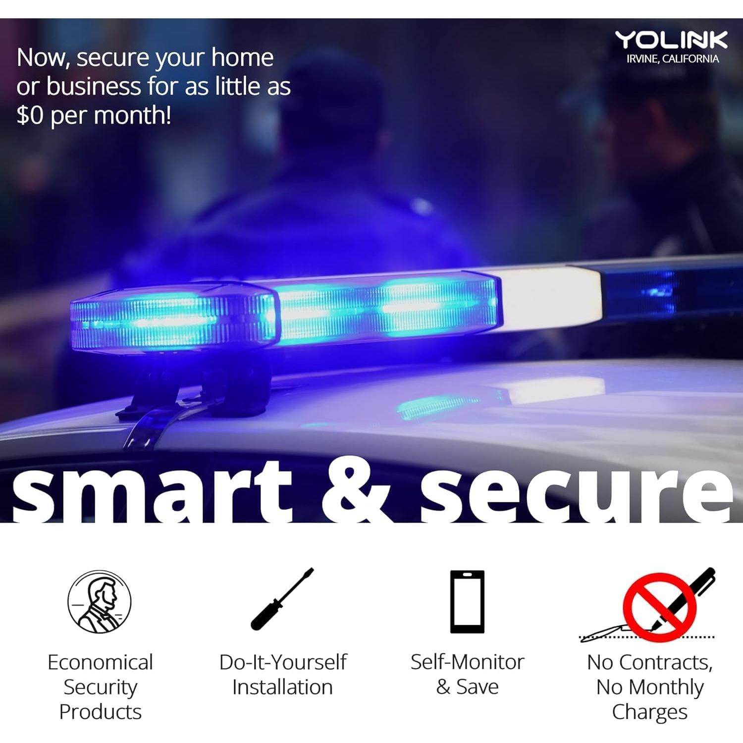 Fob Inteligente YoLink SirenFob Control de Sirena 402m