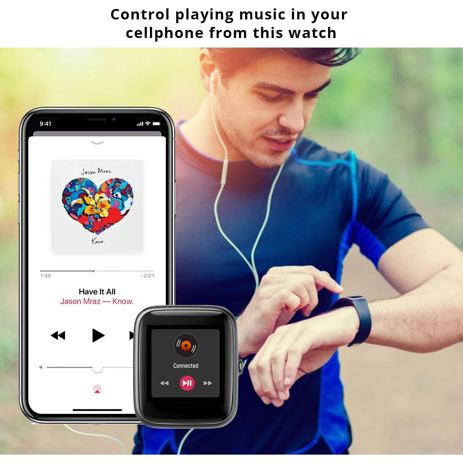 Reloj Inteligente Fitpolo IDW19 con Monitor de Frecuencia Cardíaca