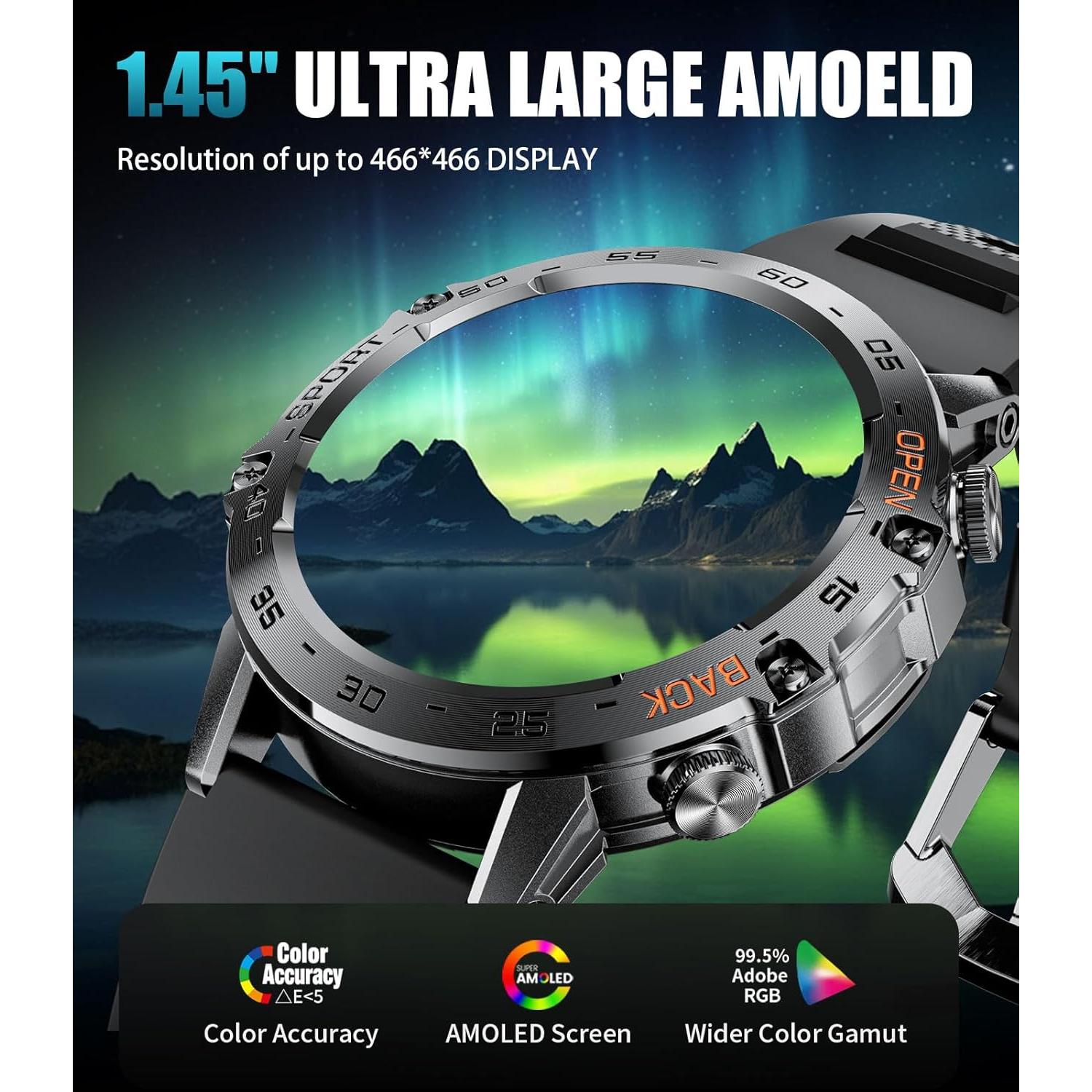 Reloj Inteligente SUNKTA FV10-E Resistente al Agua 5ATM