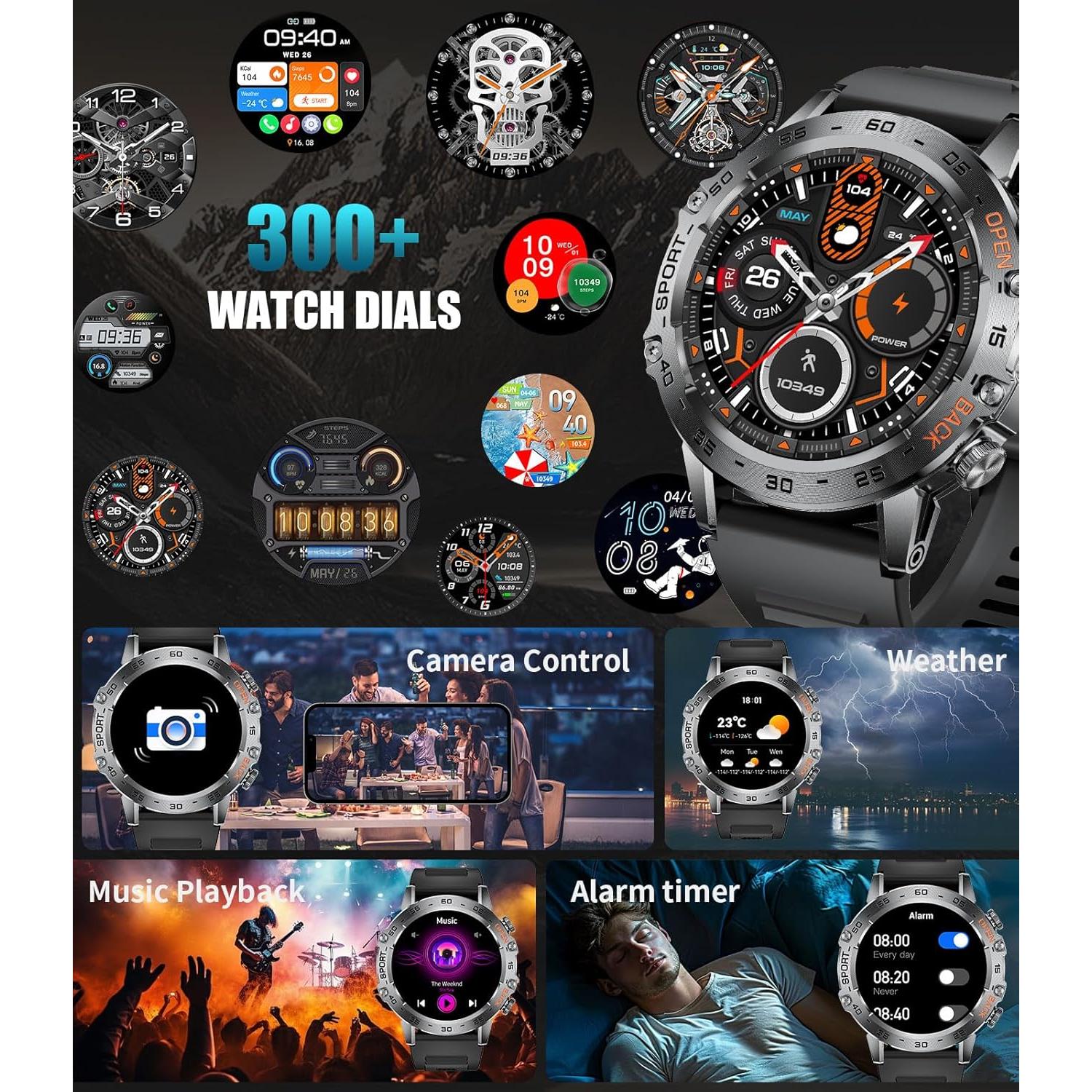 Reloj Inteligente SUNKTA FV10-E Resistente al Agua 5ATM