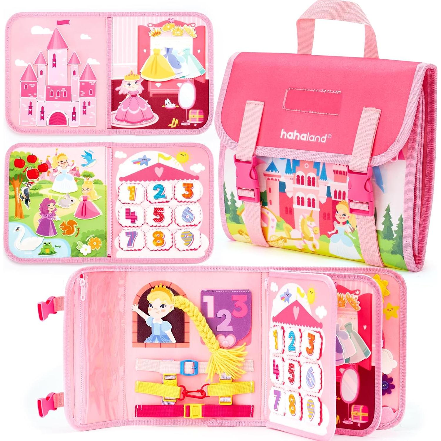 Juguete Montessori Hahaland 17 en 1 para Niños 1-4 Años