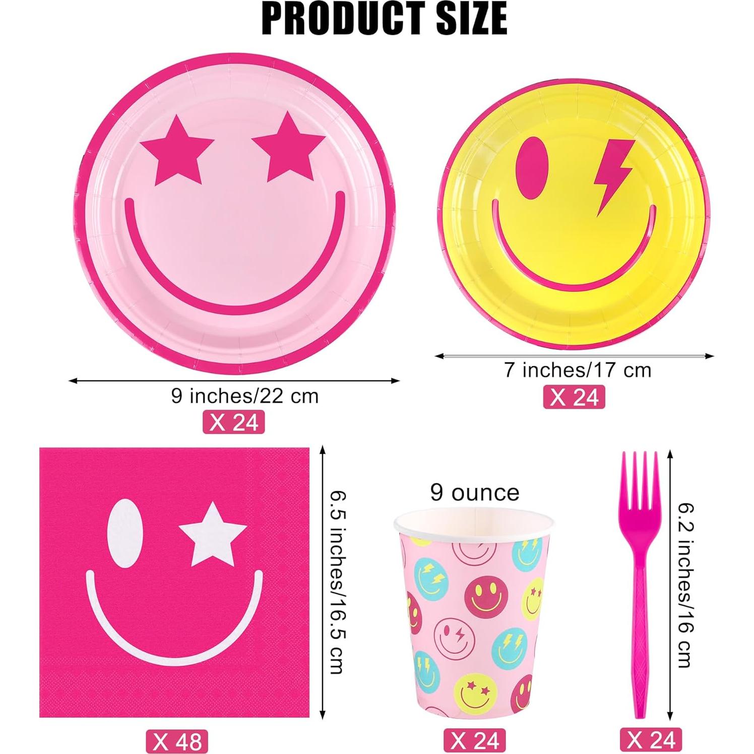 Juego de Vajilla Desechable 144 Piezas Kochorie Fiesta