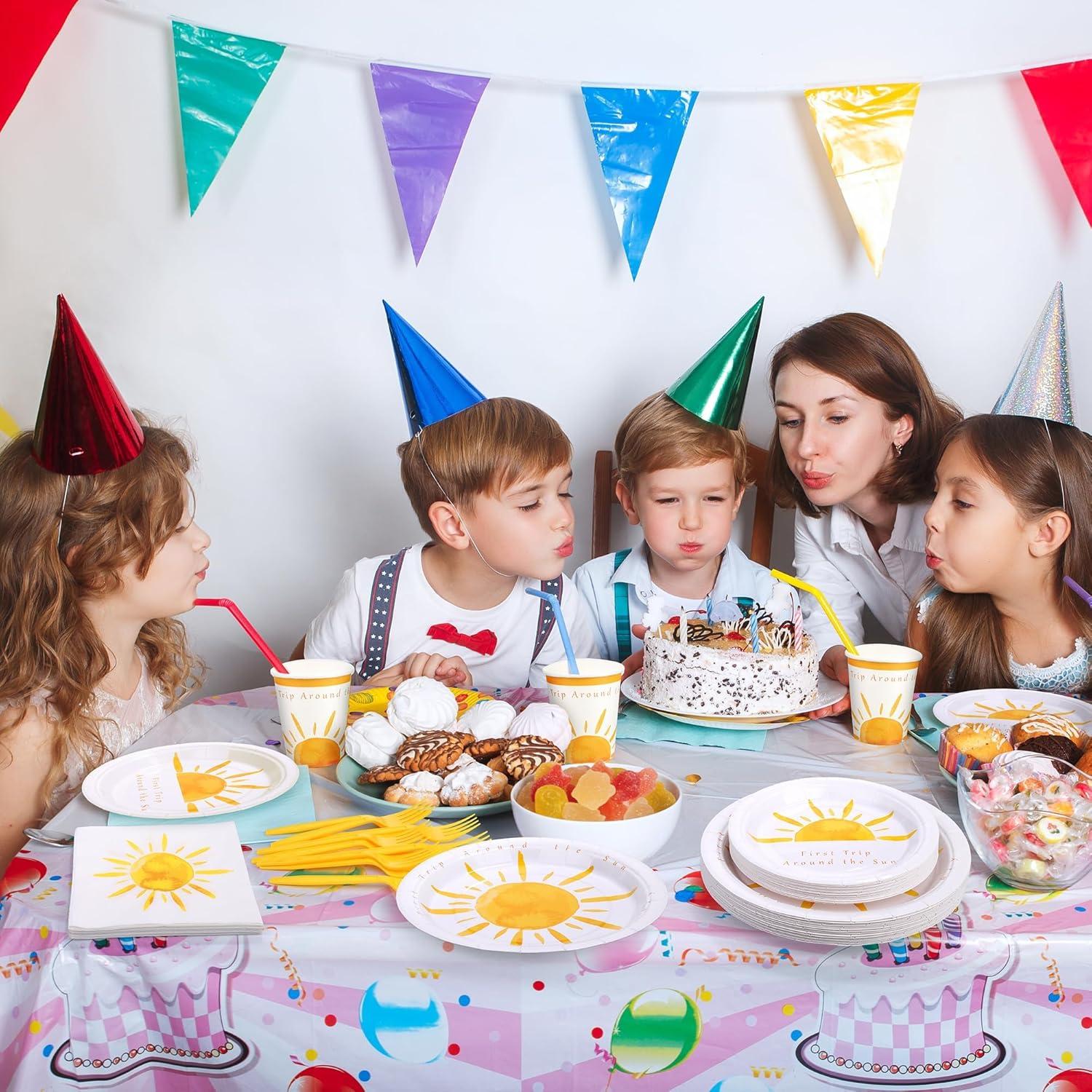 Juego de Vajilla de Fiesta Boho Sol 144 Piezas Kochorie