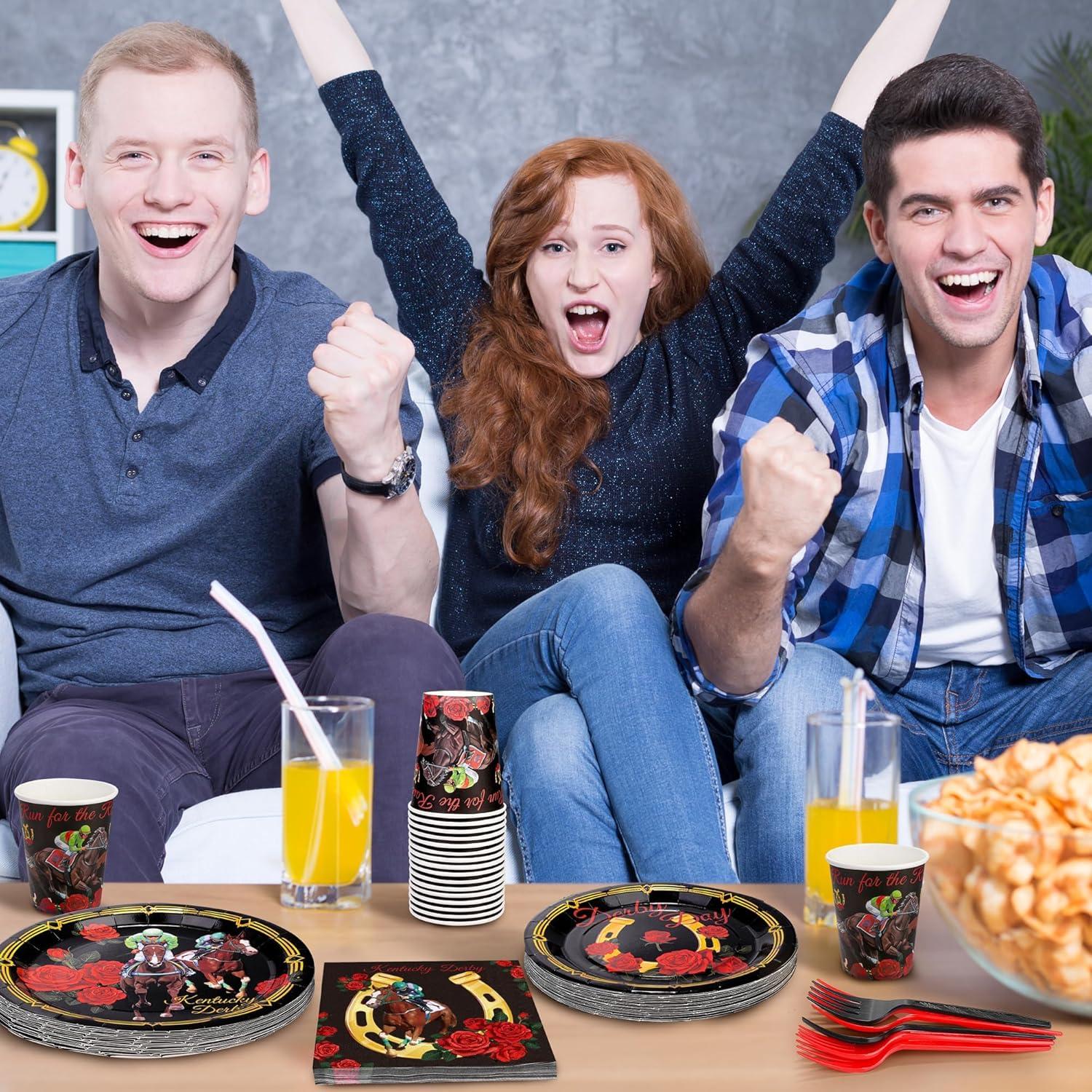 Juego de Vajilla 144 Piezas Kochorie Fiesta Caballos