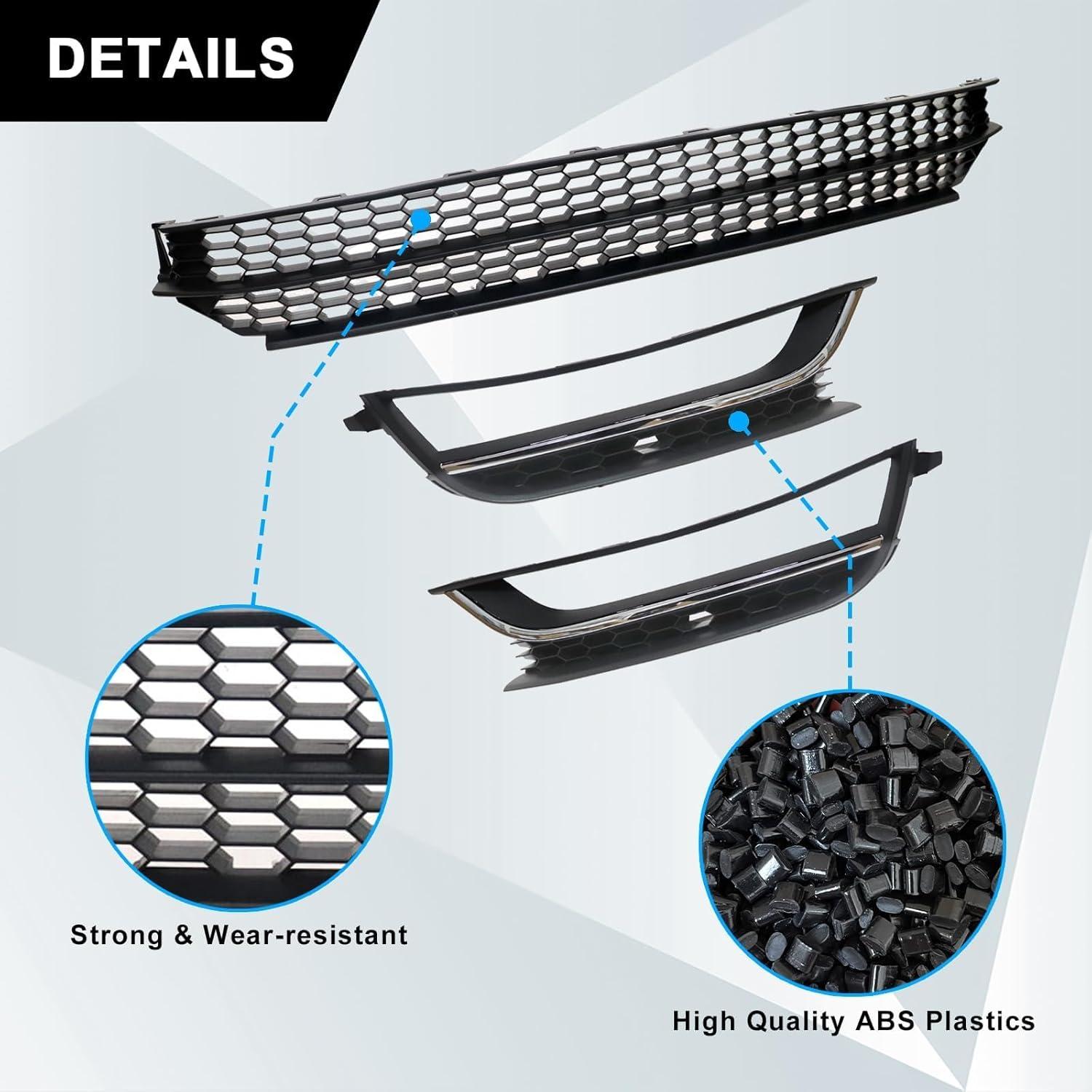 Cubierta de Parrilla Inferior SecosAutoparts VW Passat 2012-2015